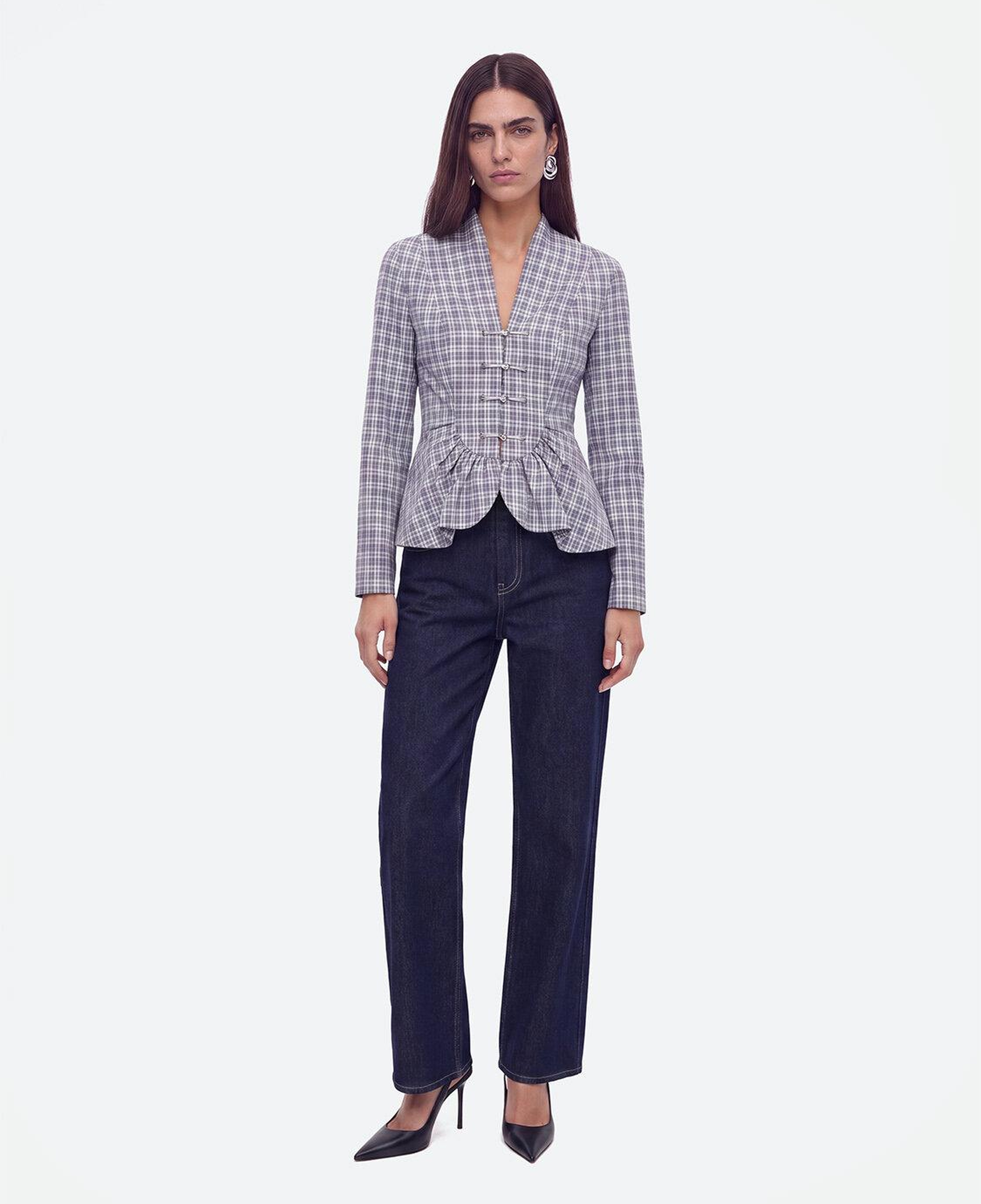 Pile Detaylı Bluz