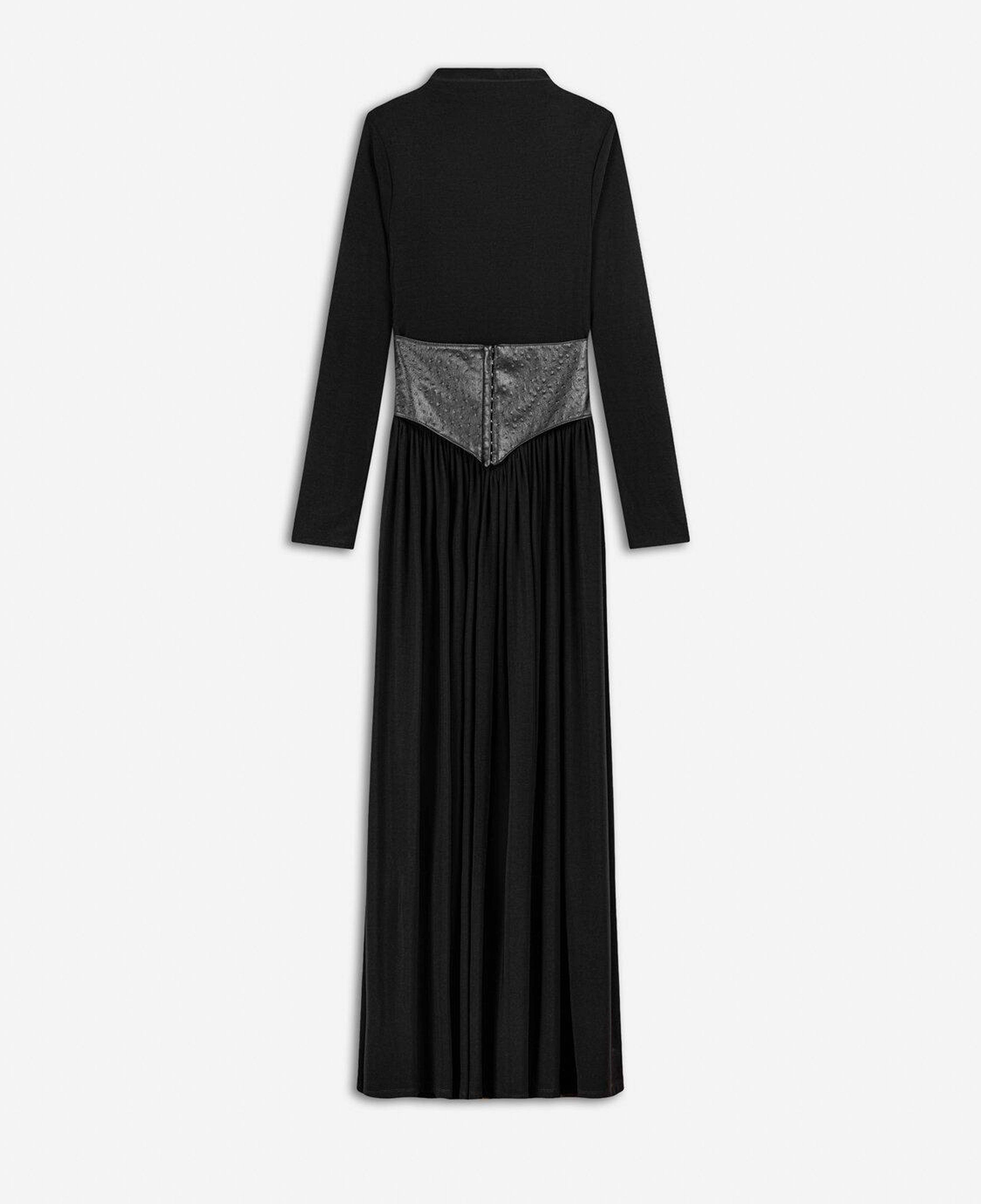 Korse Detaylı Maxi Elbise