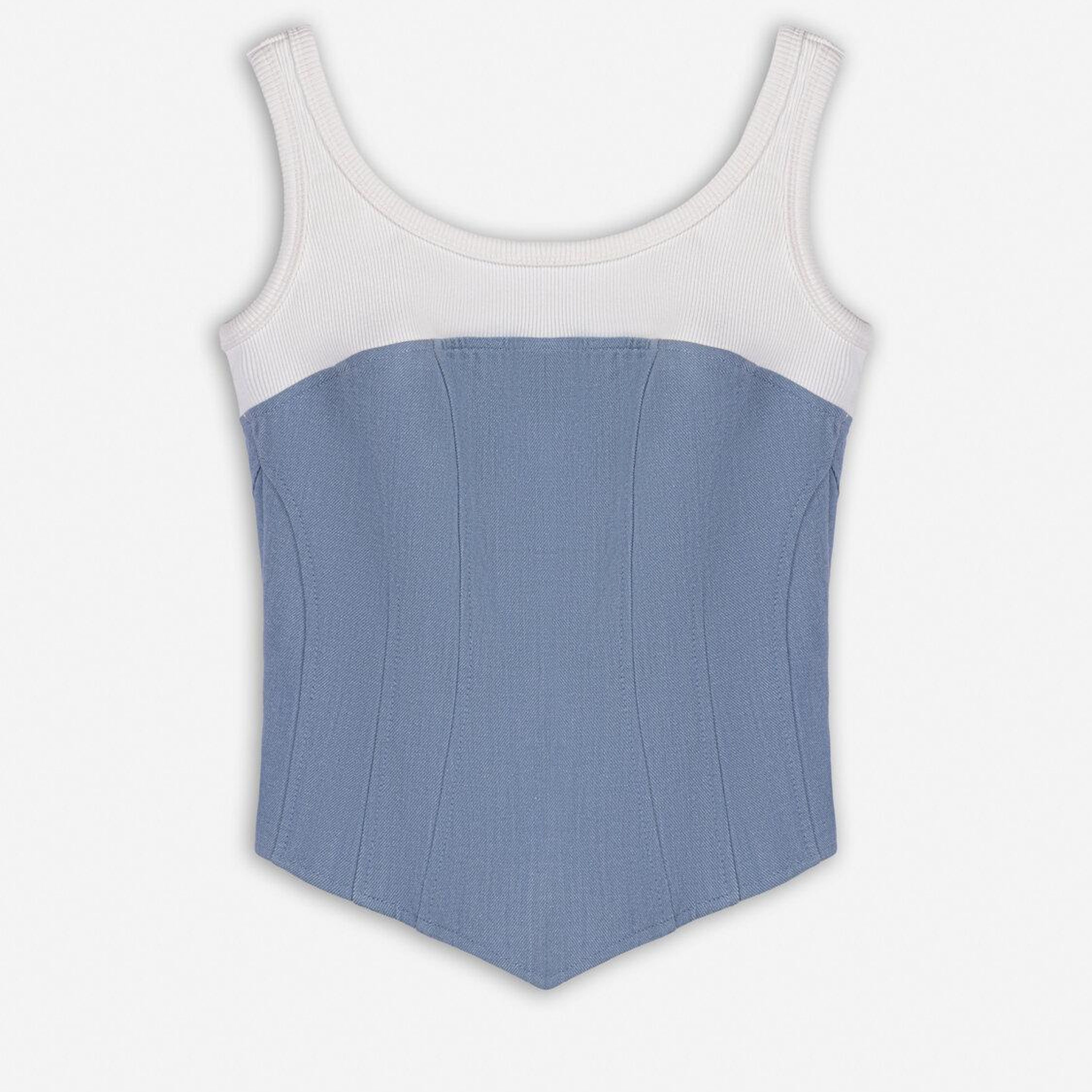 Korse Detaylı Bluz