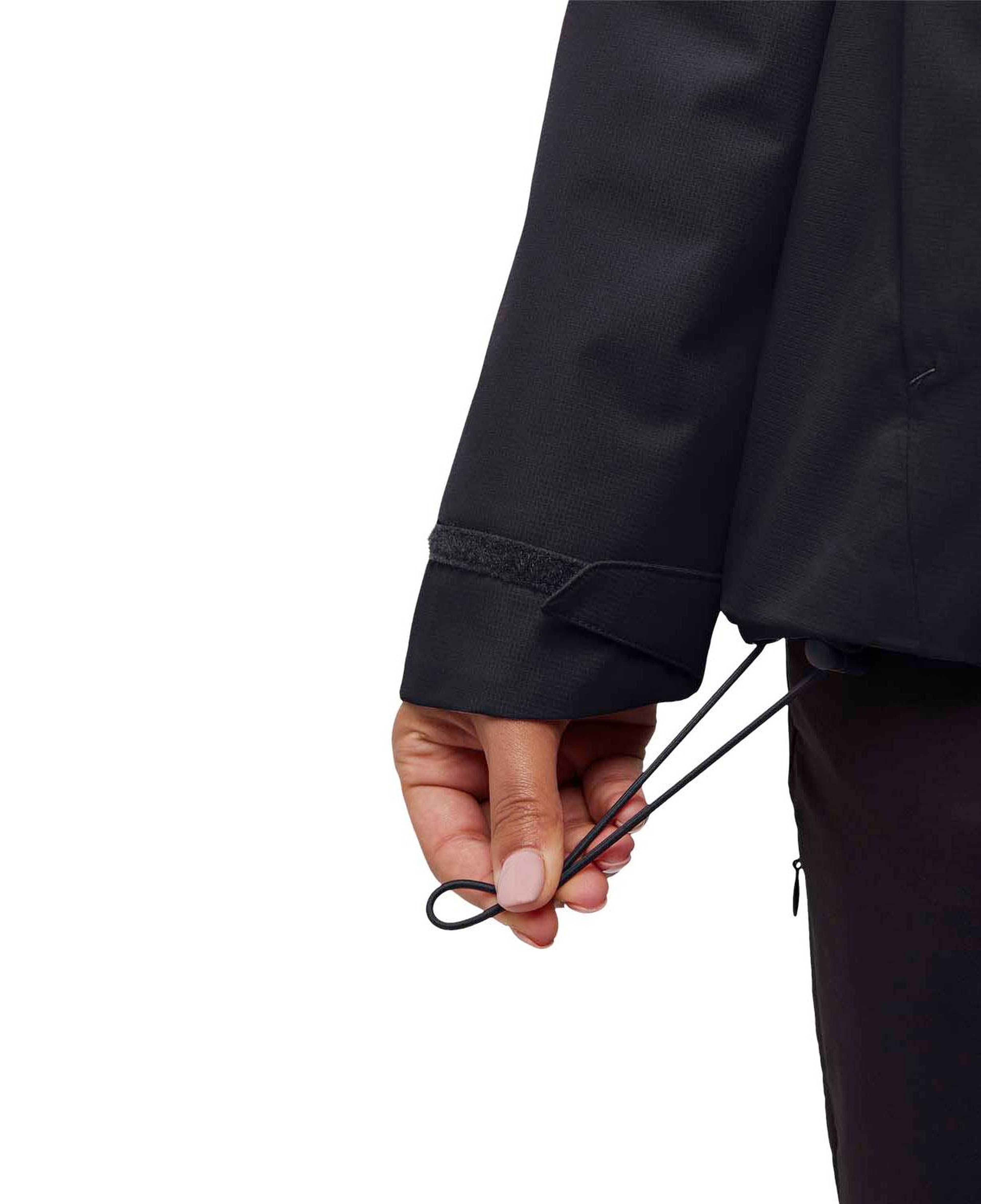 Jack Wolfskin Wisper Ins Kadın Siyah Outdoor Ceketi