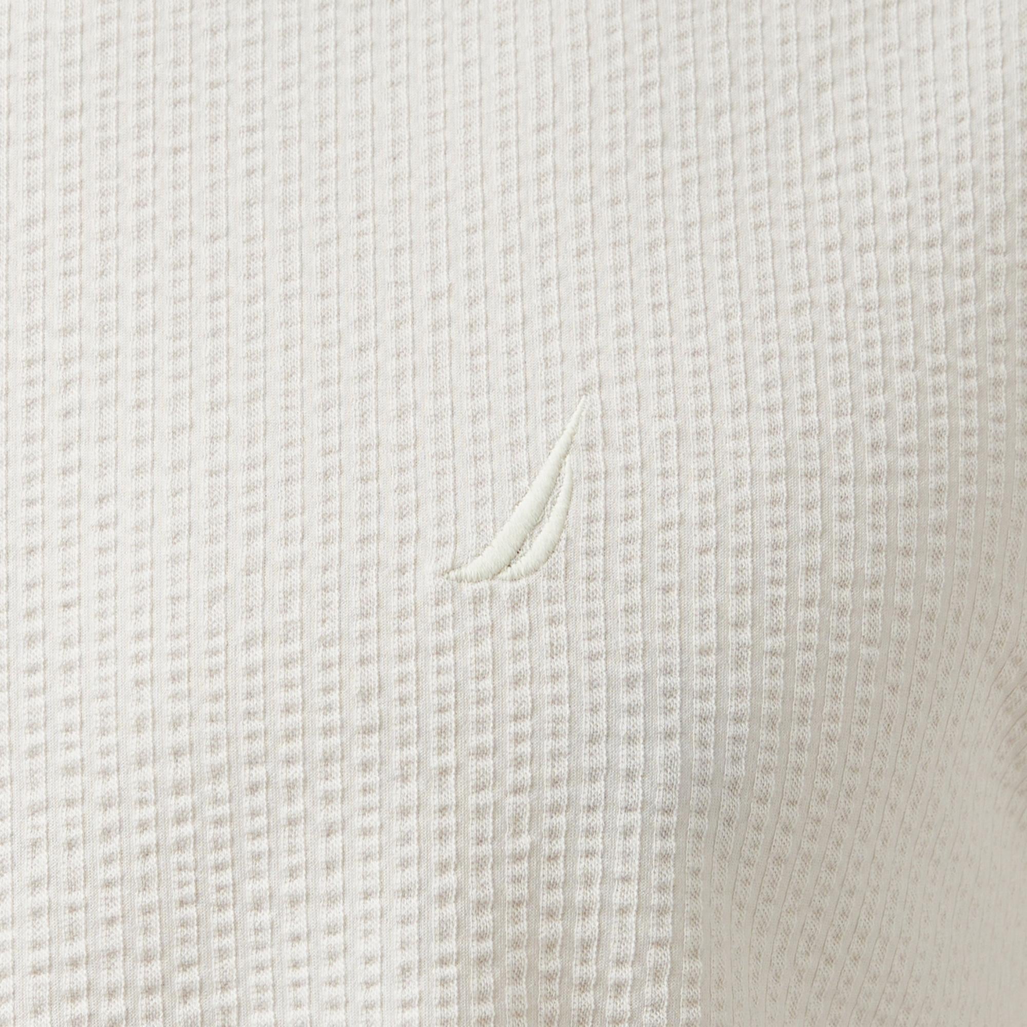 Nautica Erkek Krem Comfort Fit T-Shirt
