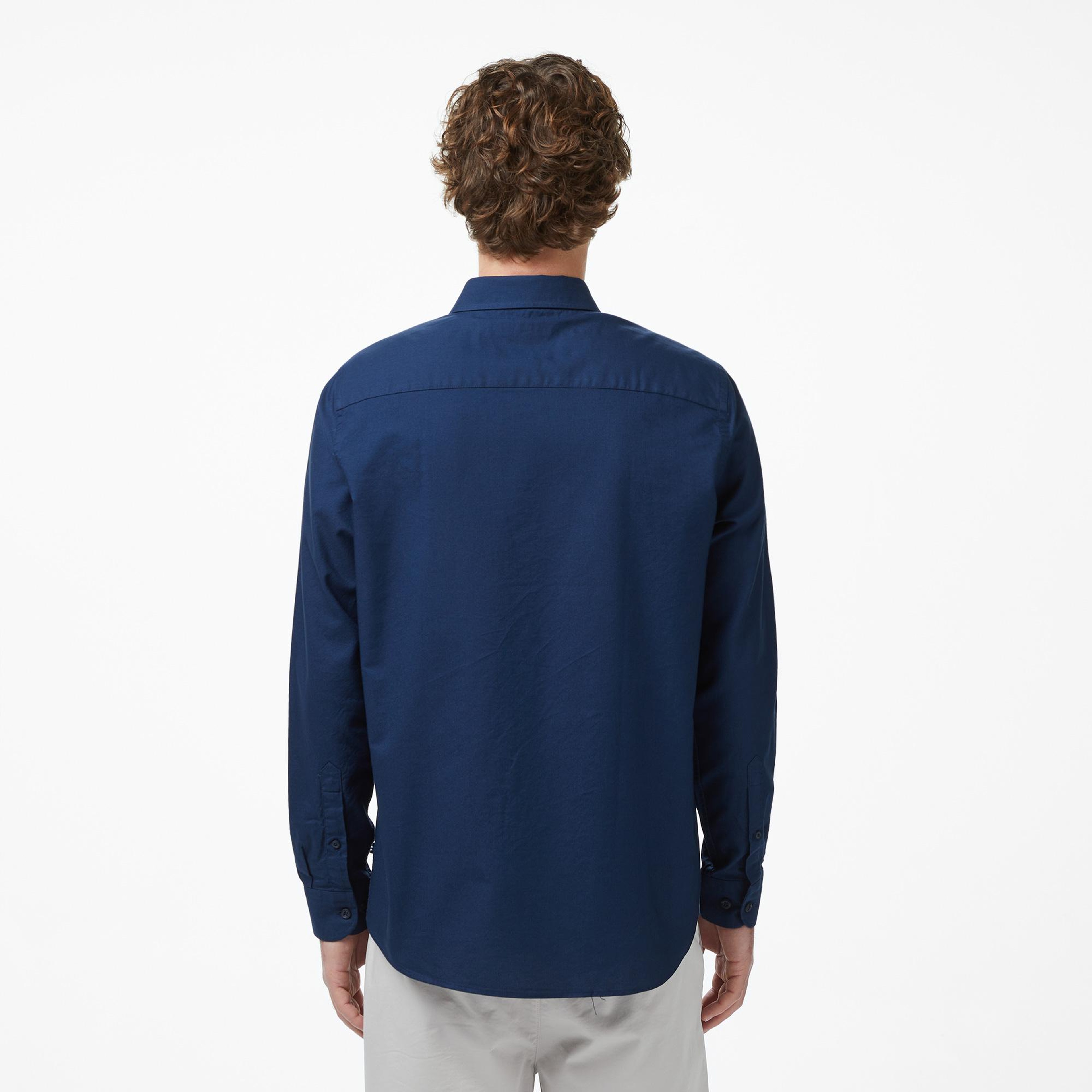 Nautica Erkek Lacivert Regular Fit Gömlek