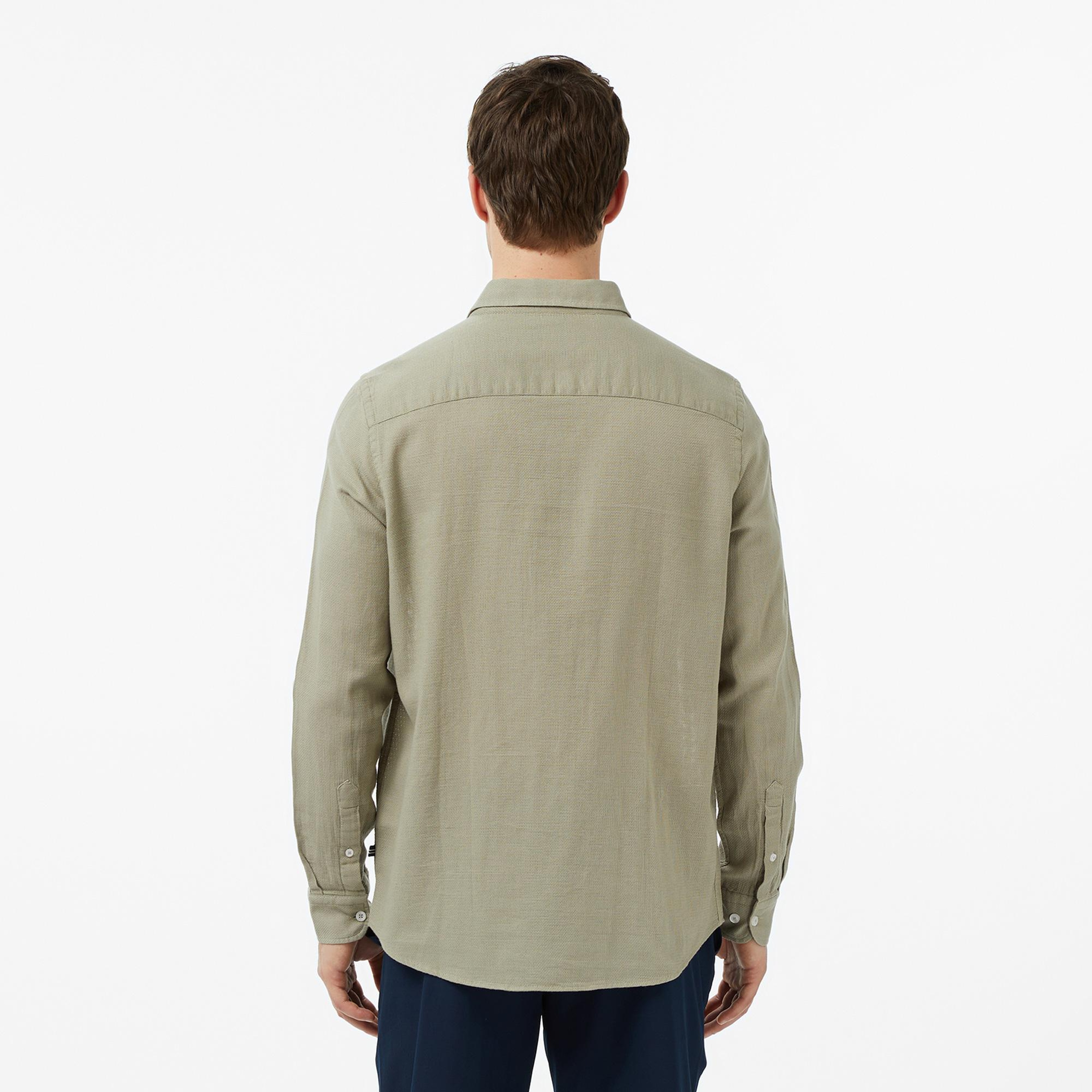 Nautica Erkek Yeşil Regular Fit Gömlek