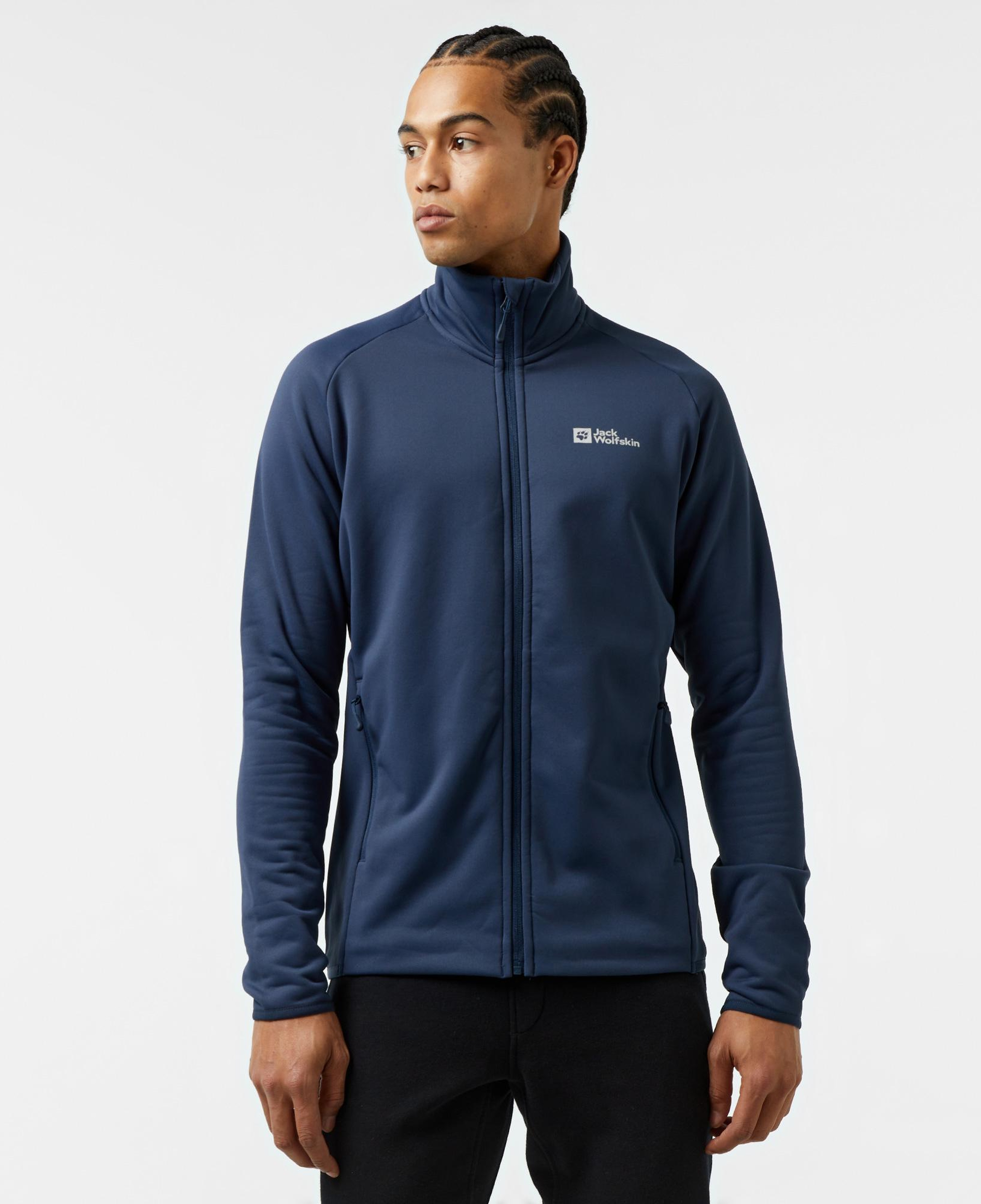 Jack Wolfskin Baiselberg Erkek Mavi Outdoor Ceket