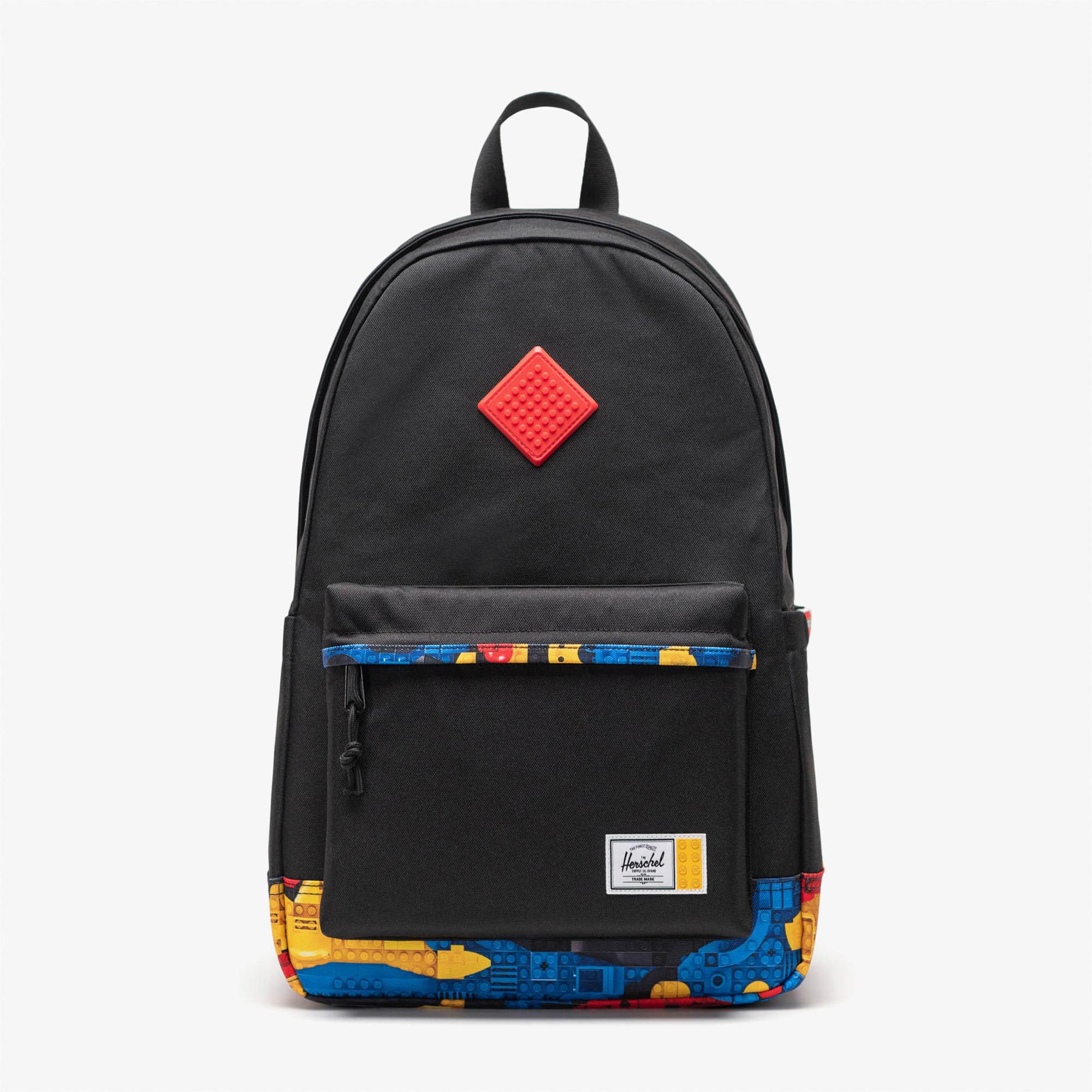 Herschel X LEGO Classic Çocuk Siyah Sırt Çantası