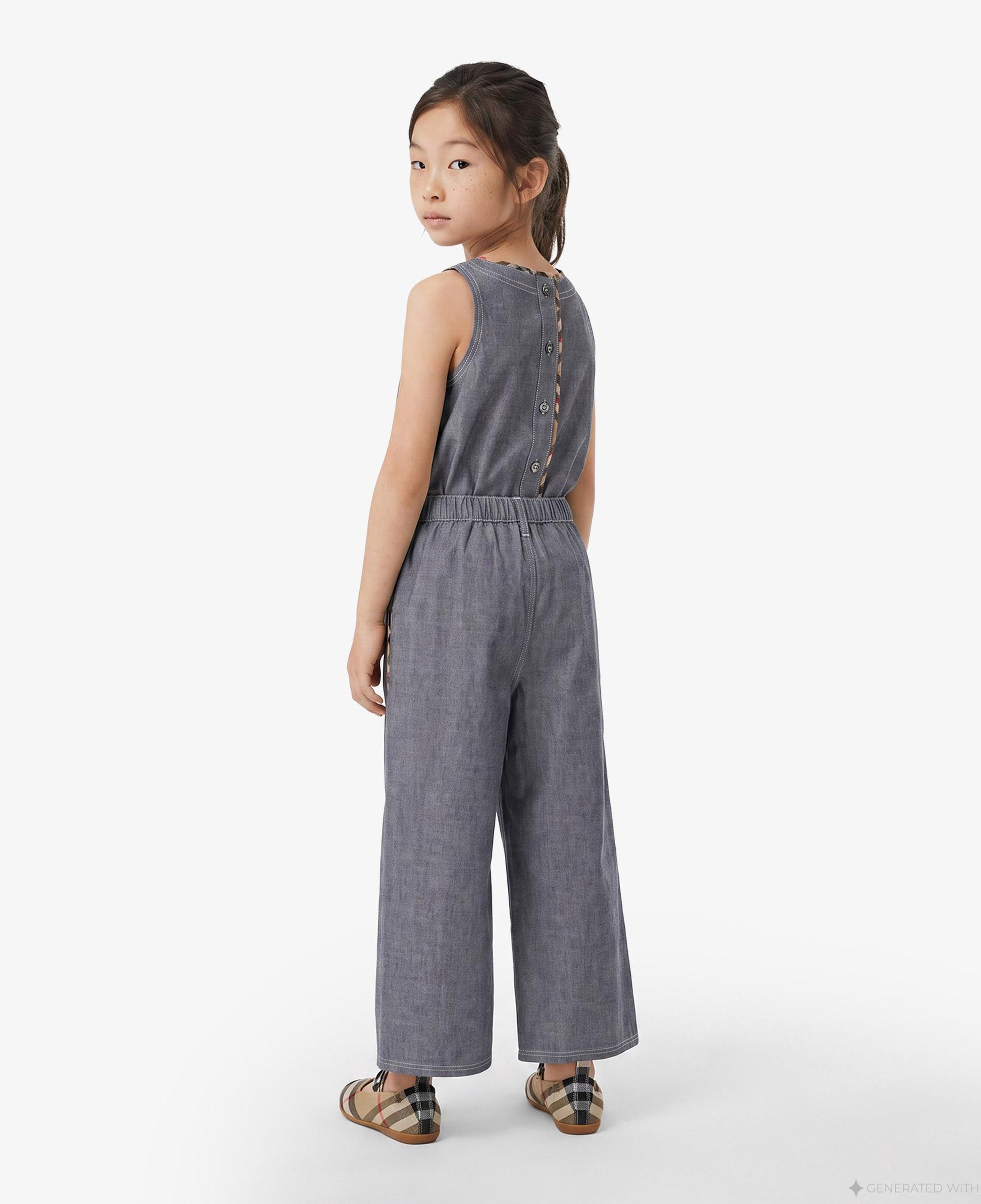 Burberry Celie Çocuk Mavi Pantolon