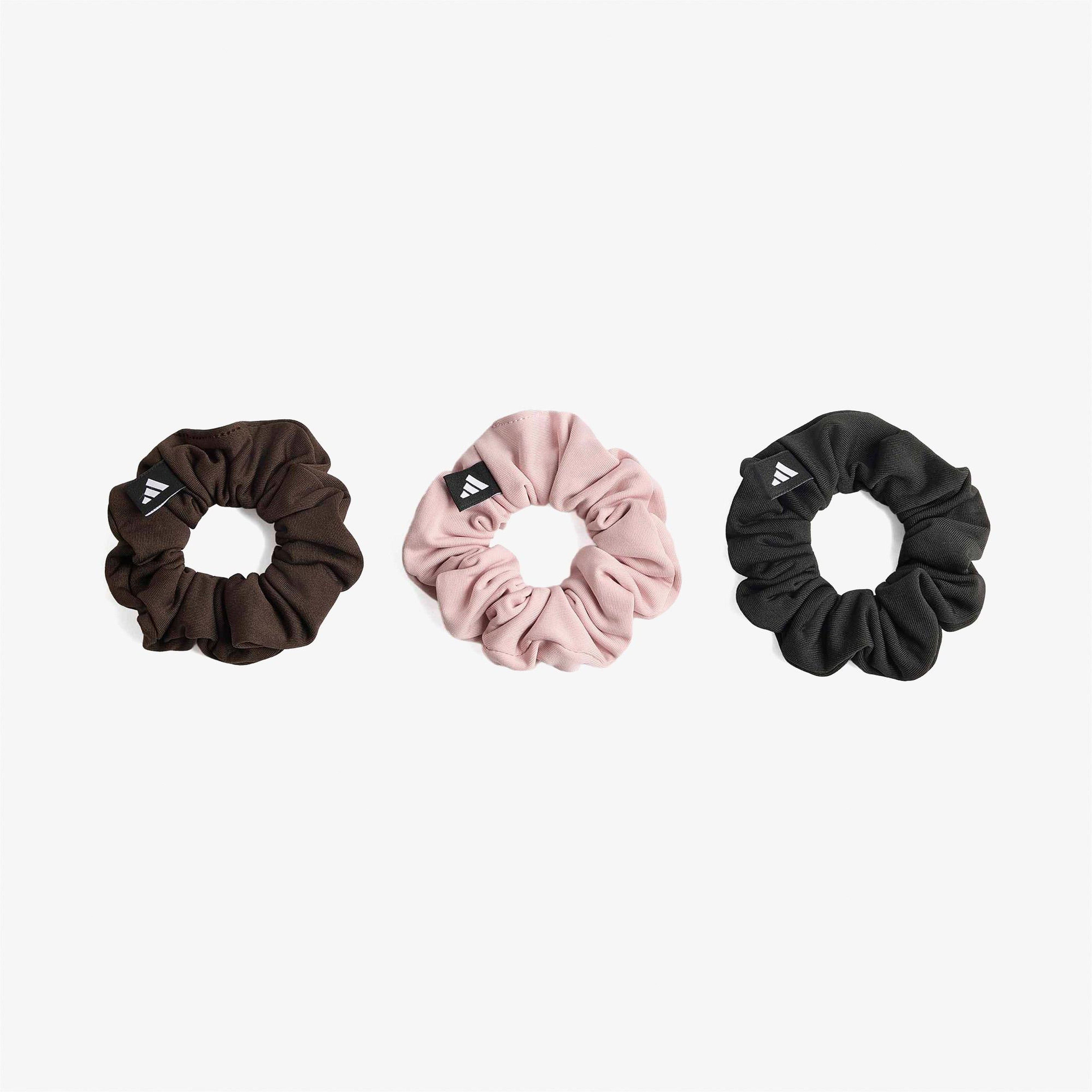 adidas Scrunchies 3'lü Kadın Kahverengi Saç Tokası