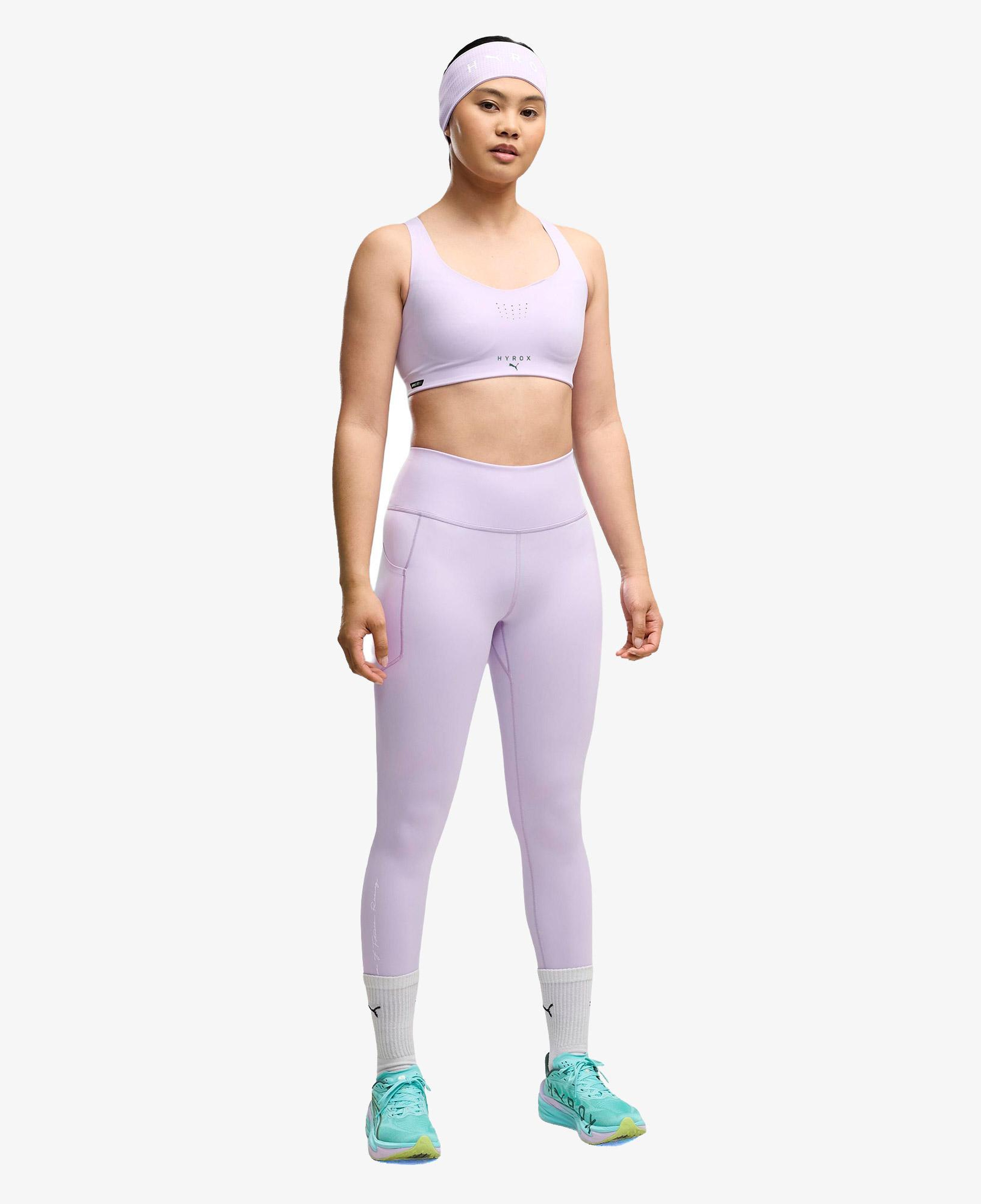 Puma x Hyrox Pwrmode Kadın Mor Spor Sütyeni