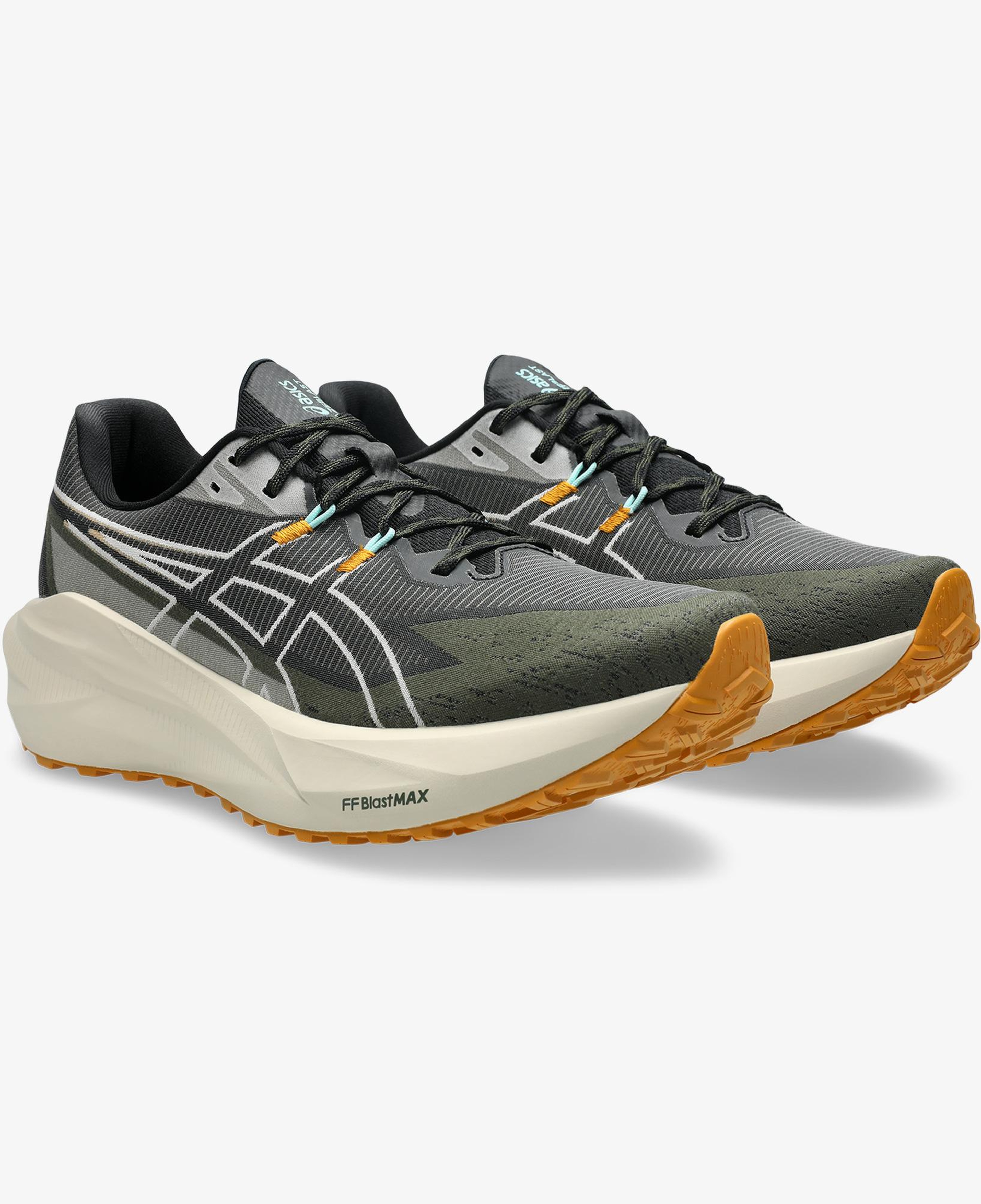 Asics Blazeblast Erkek Yeşil Arazi Koşu Ayakkabısı