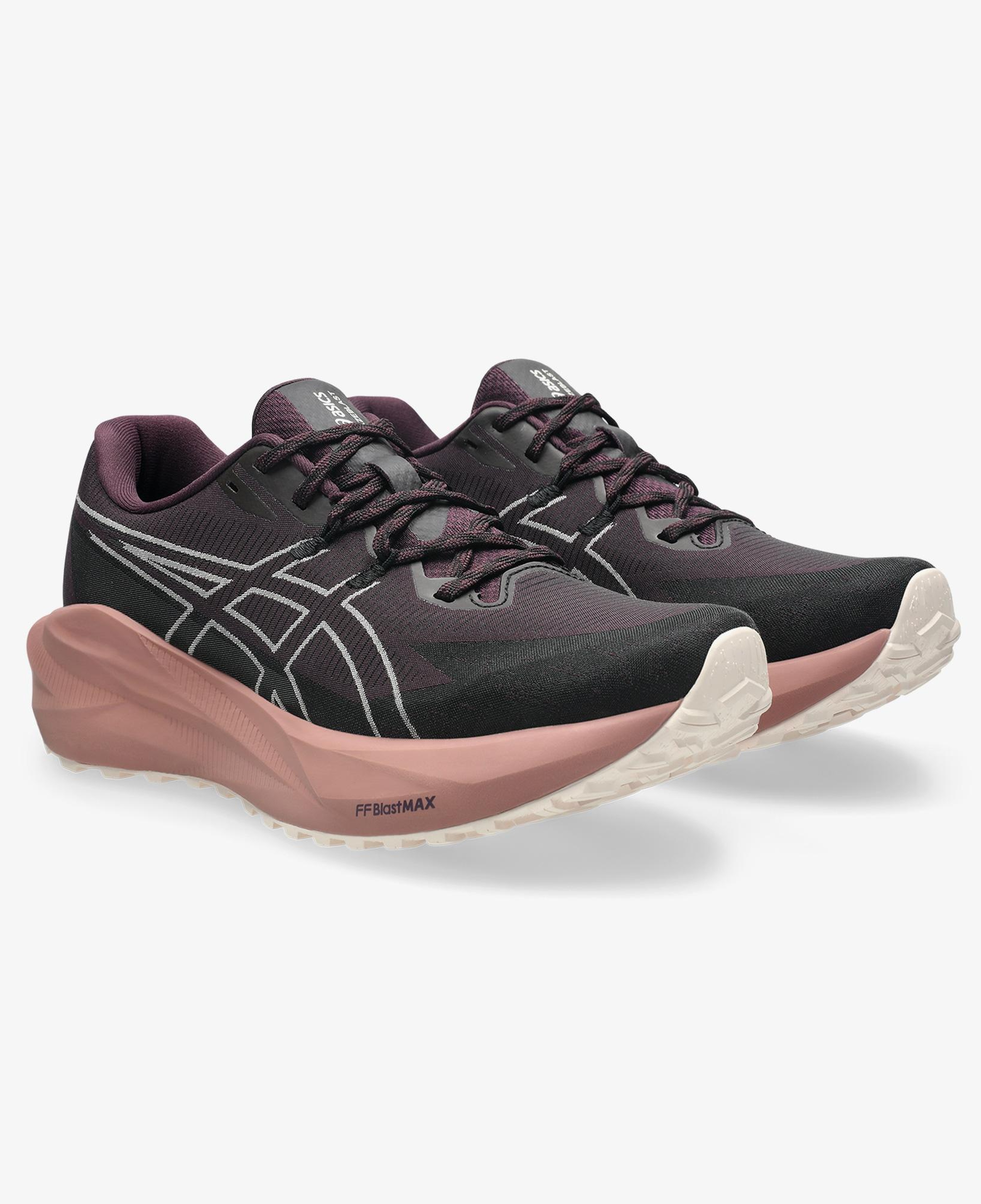Asics Blazeblast Kadın Mor Arazi Koşu Ayakkabısı
