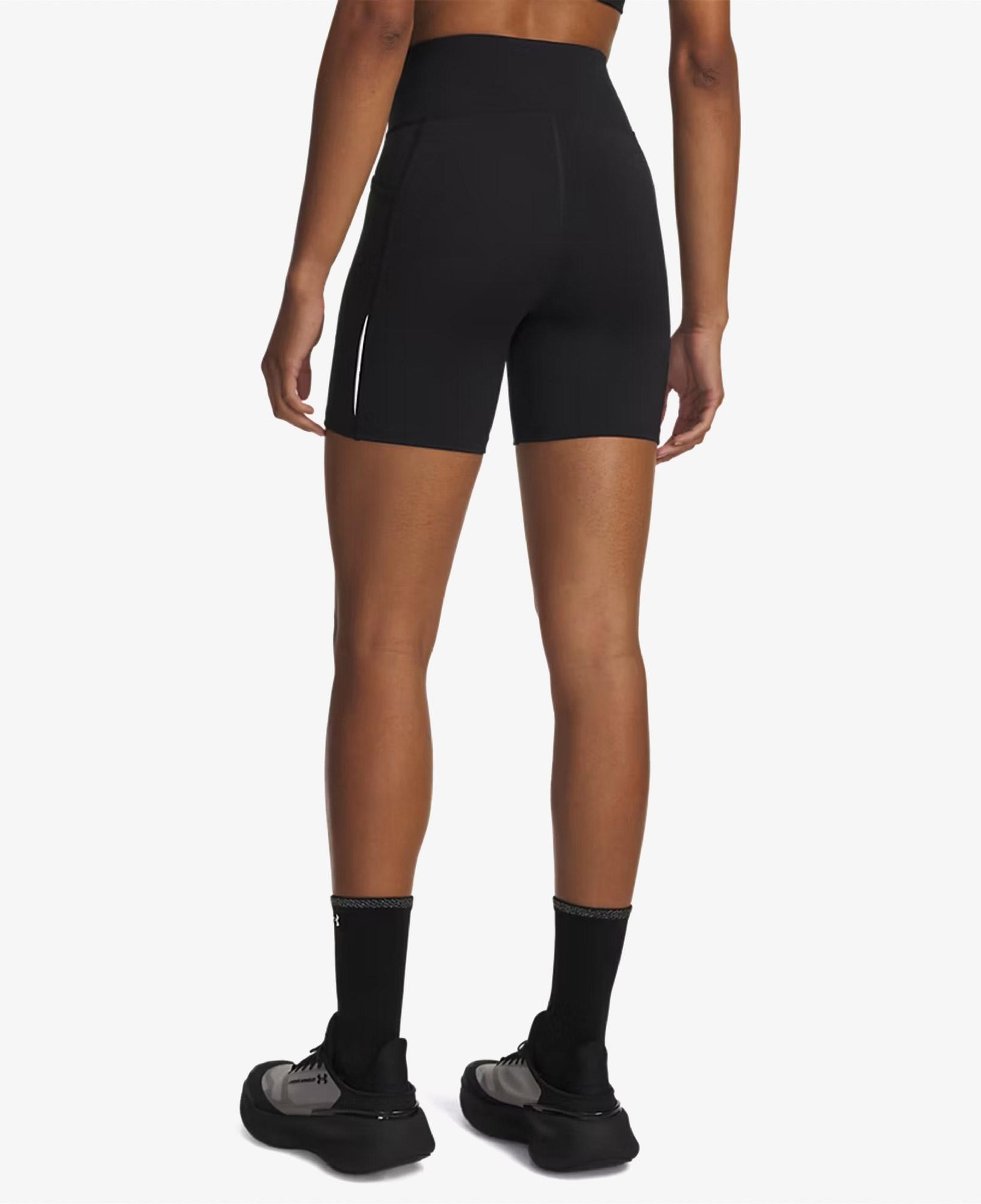 Under Armour Velociti 6" Fitted Kadın Siyah Kısa Tayt