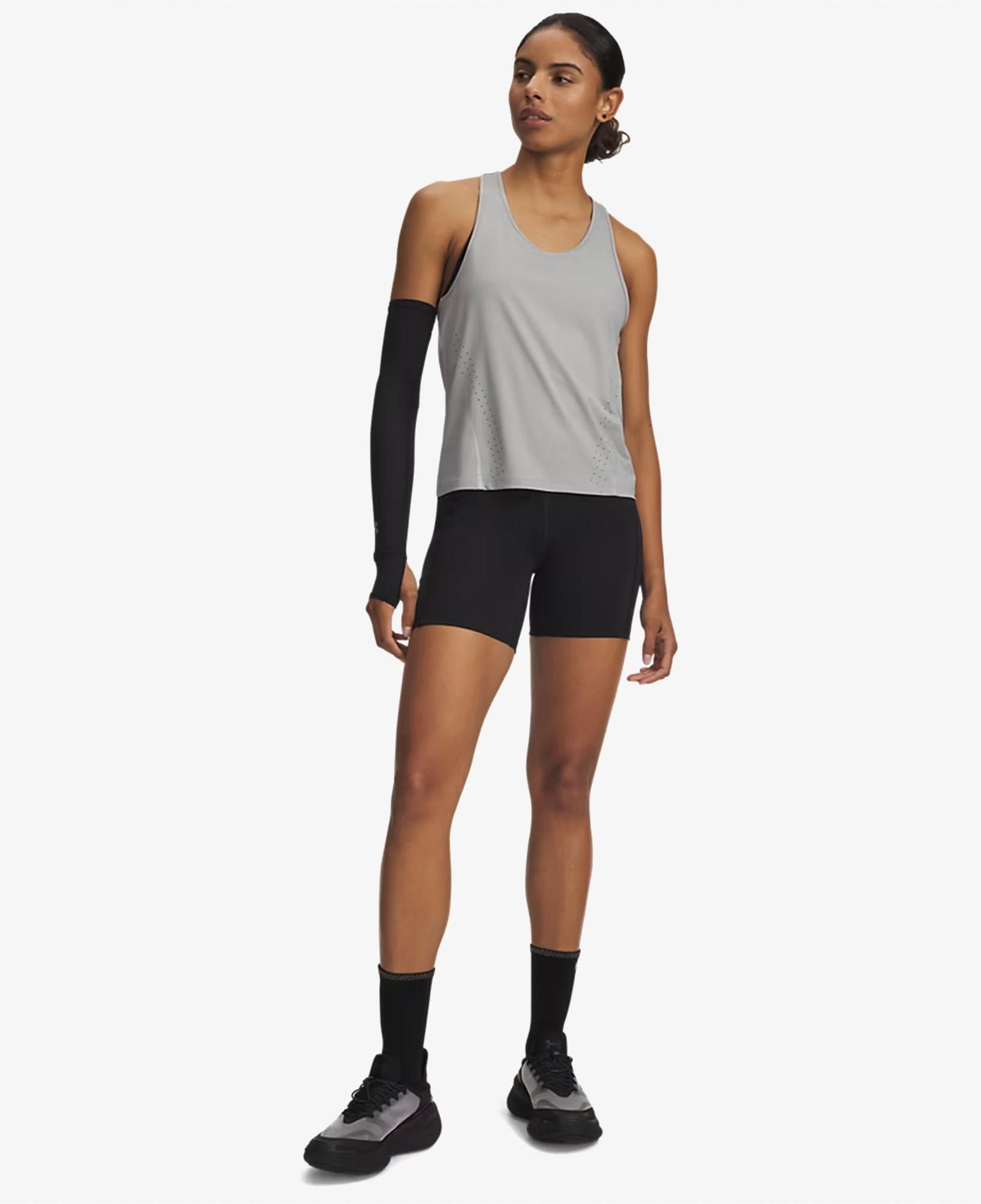 Under Armour Velociti 6" Fitted Kadın Siyah Kısa Tayt