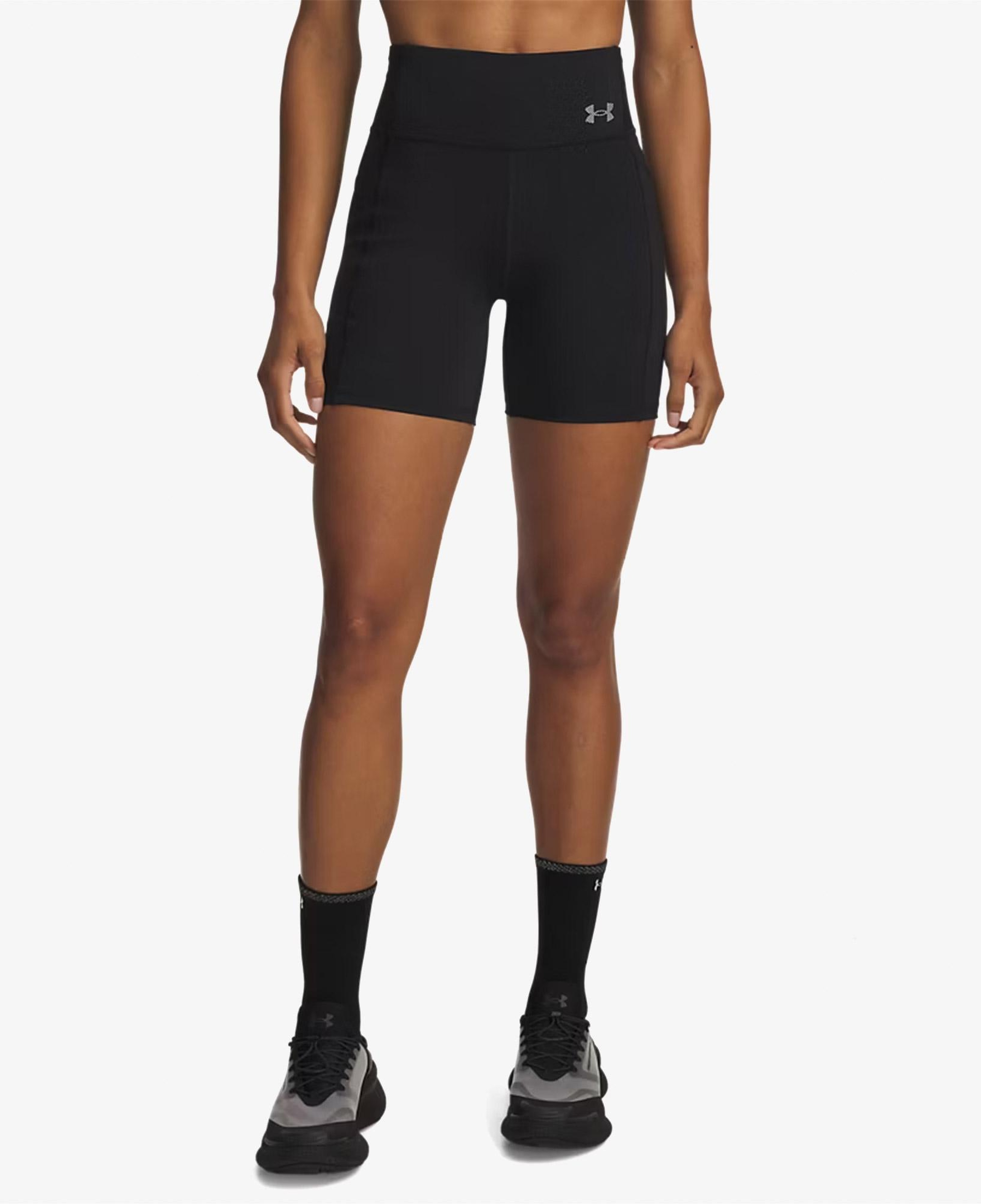 Under Armour Velociti 6" Fitted Kadın Siyah Kısa Tayt