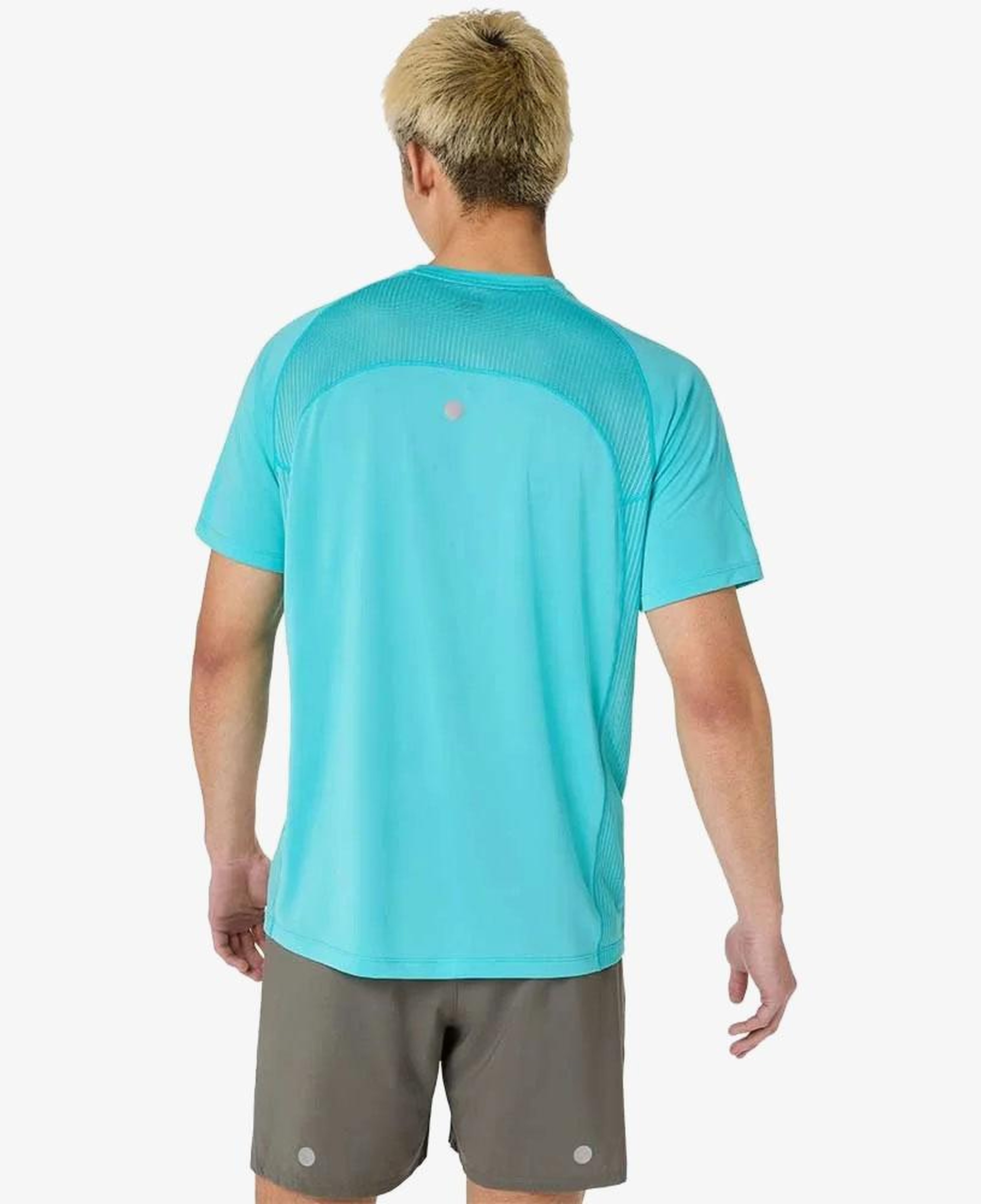 Asics Road Fade Ss Top Erkek Mavi Koşu T-Shirt