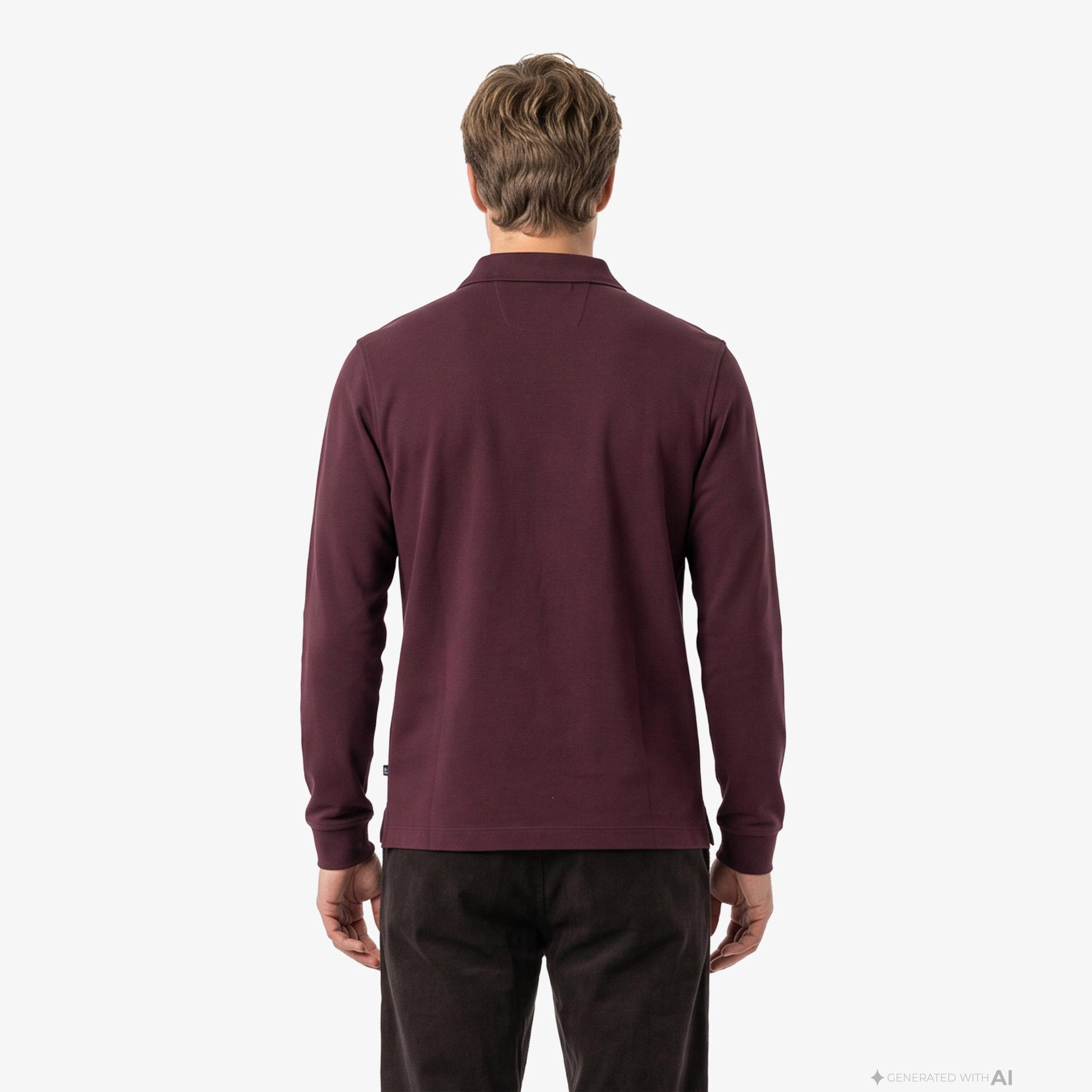 Nautica Erkek Kırmızı Regular Fit Polo Yaka T-Shirt