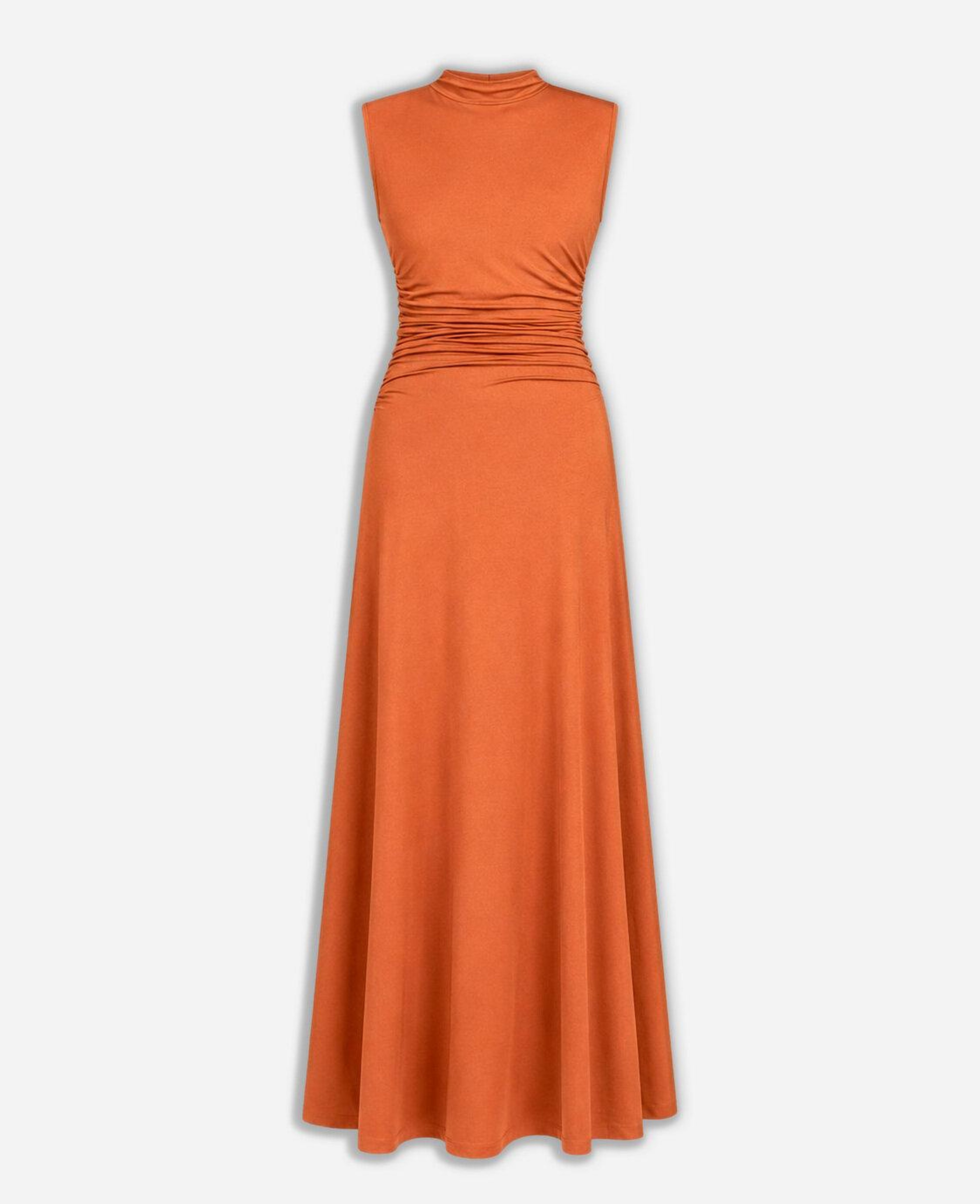 Drapeli Maxi Elbise