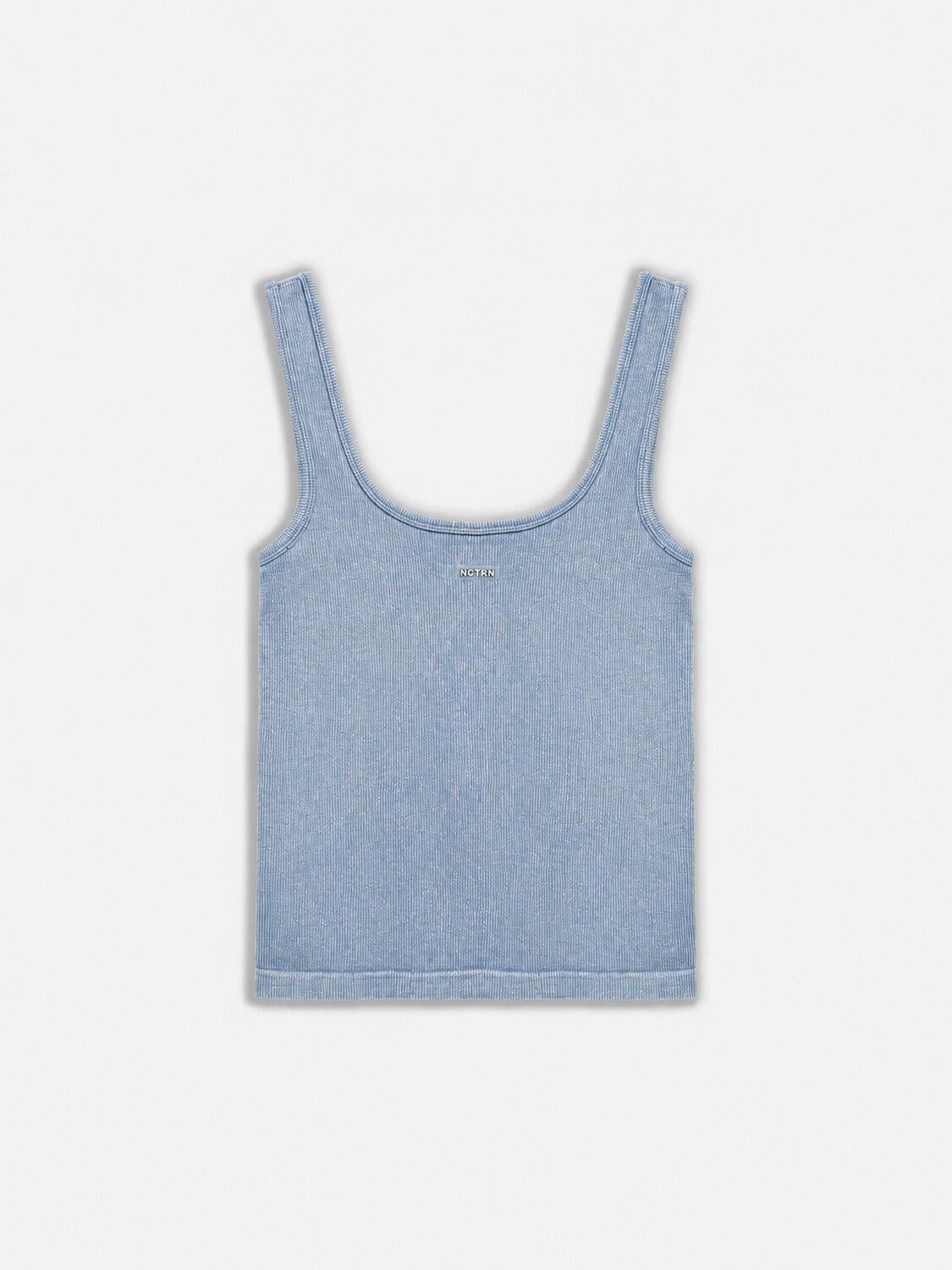 Bisiklet Yaka Crop Top