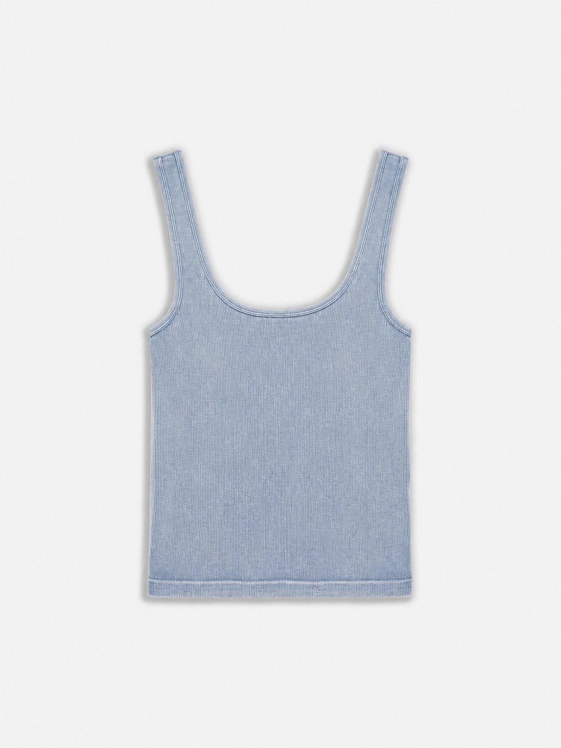 Bisiklet Yaka Crop Top