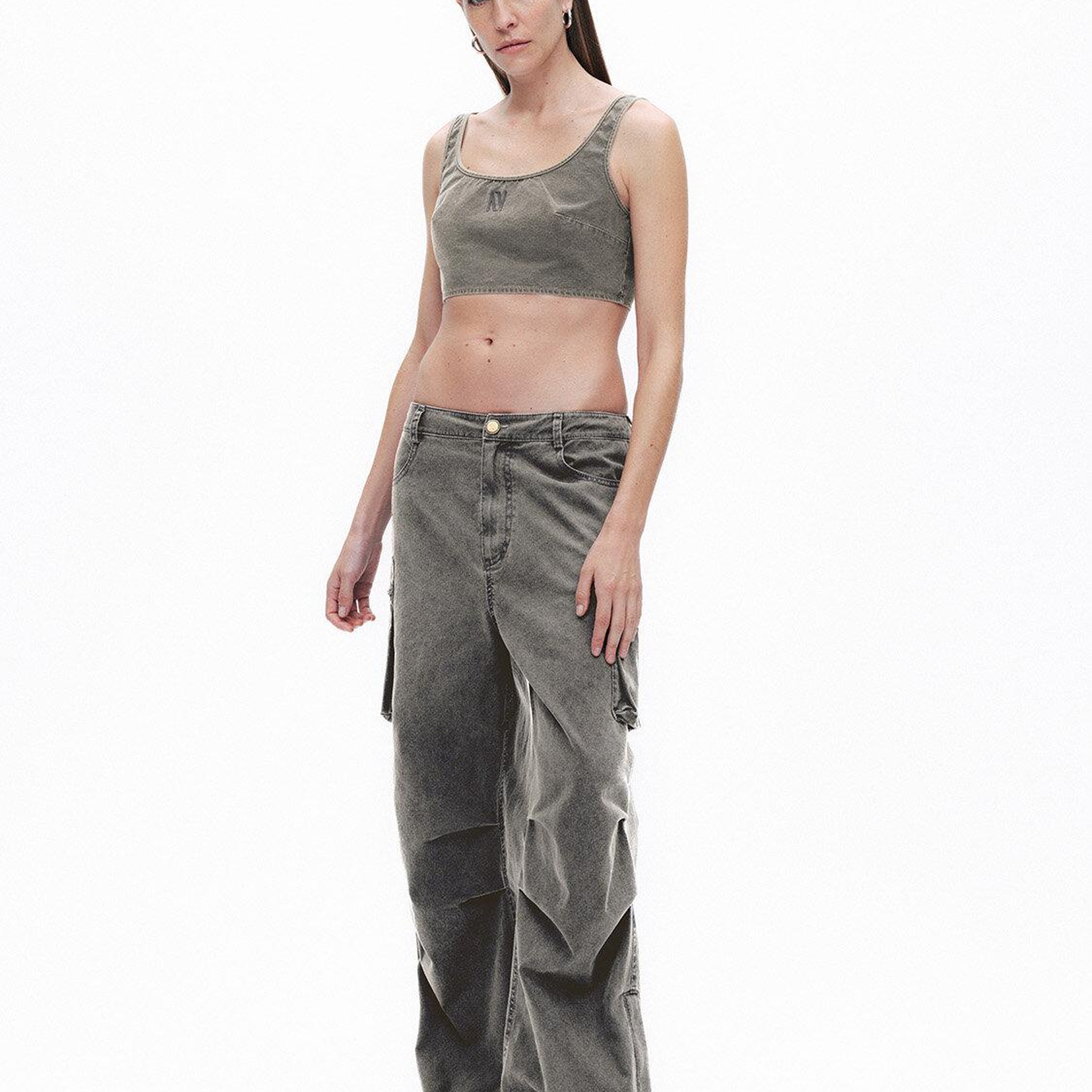 Askılı Crop Top