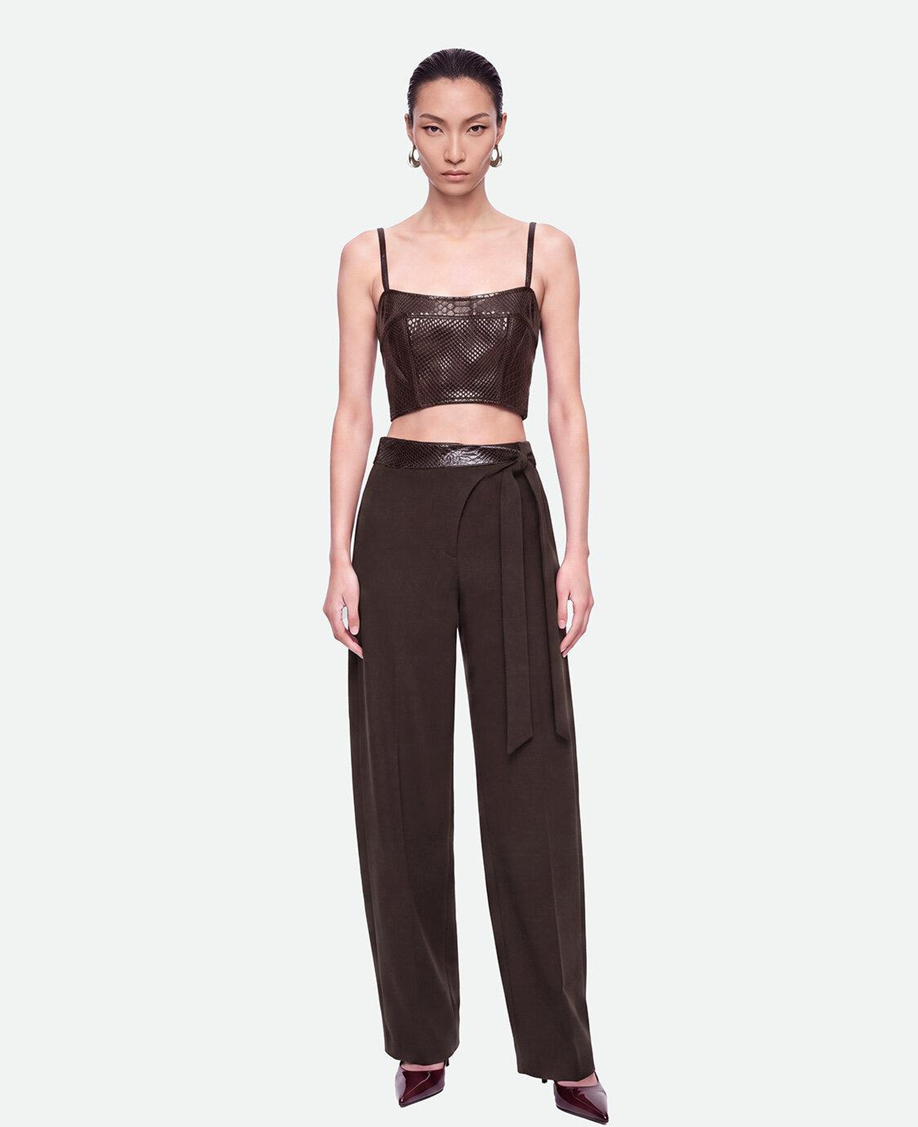 İp Askılı Crop Top