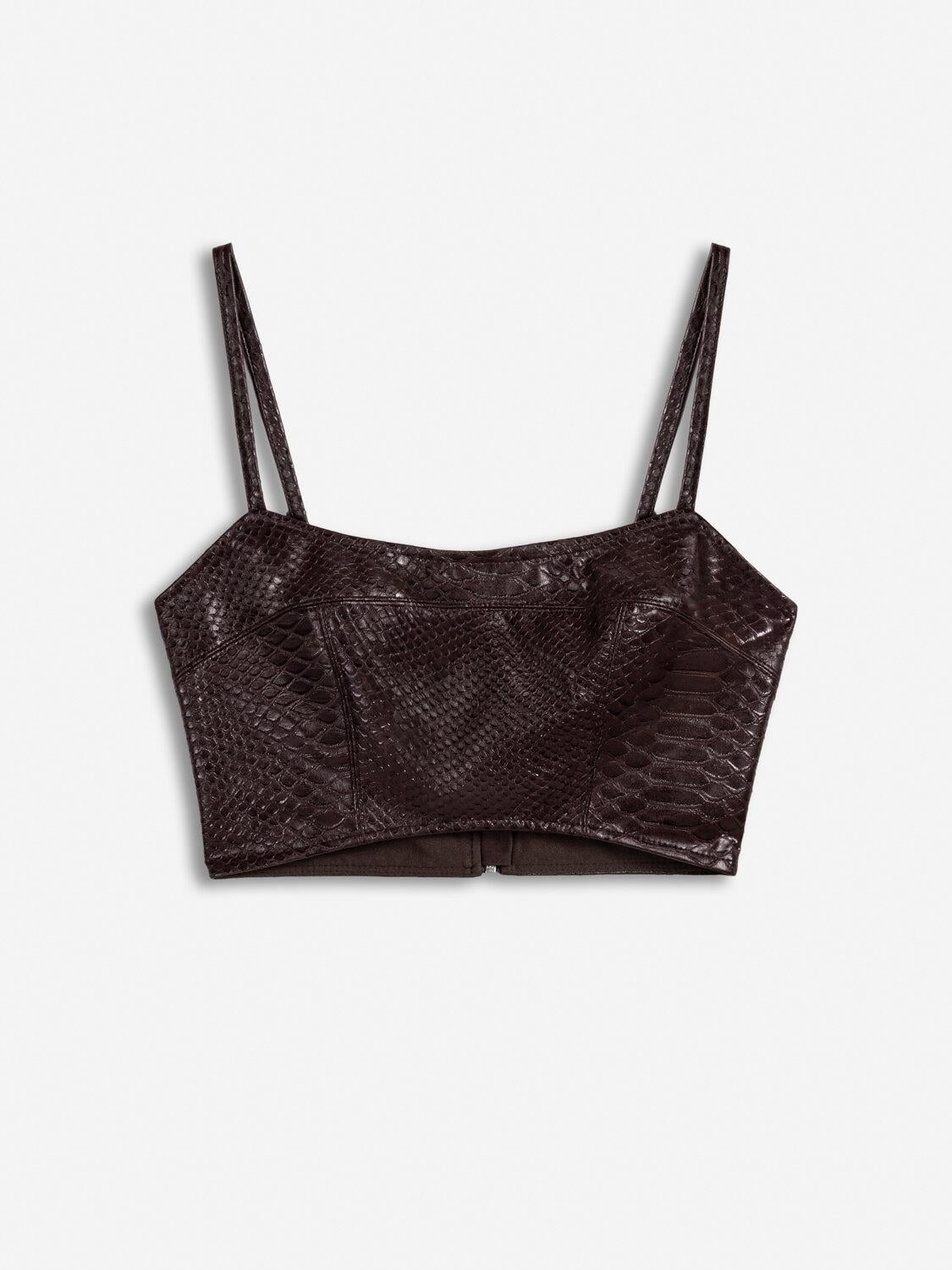 İp Askılı Crop Top