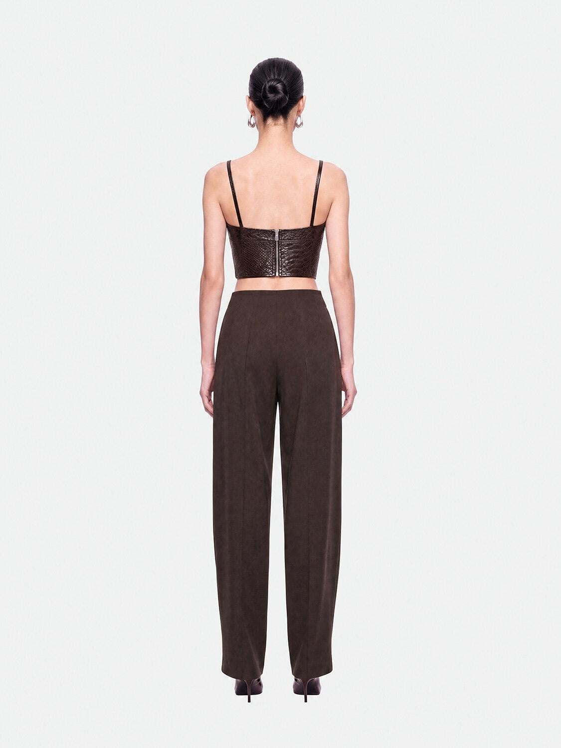 İp Askılı Crop Top