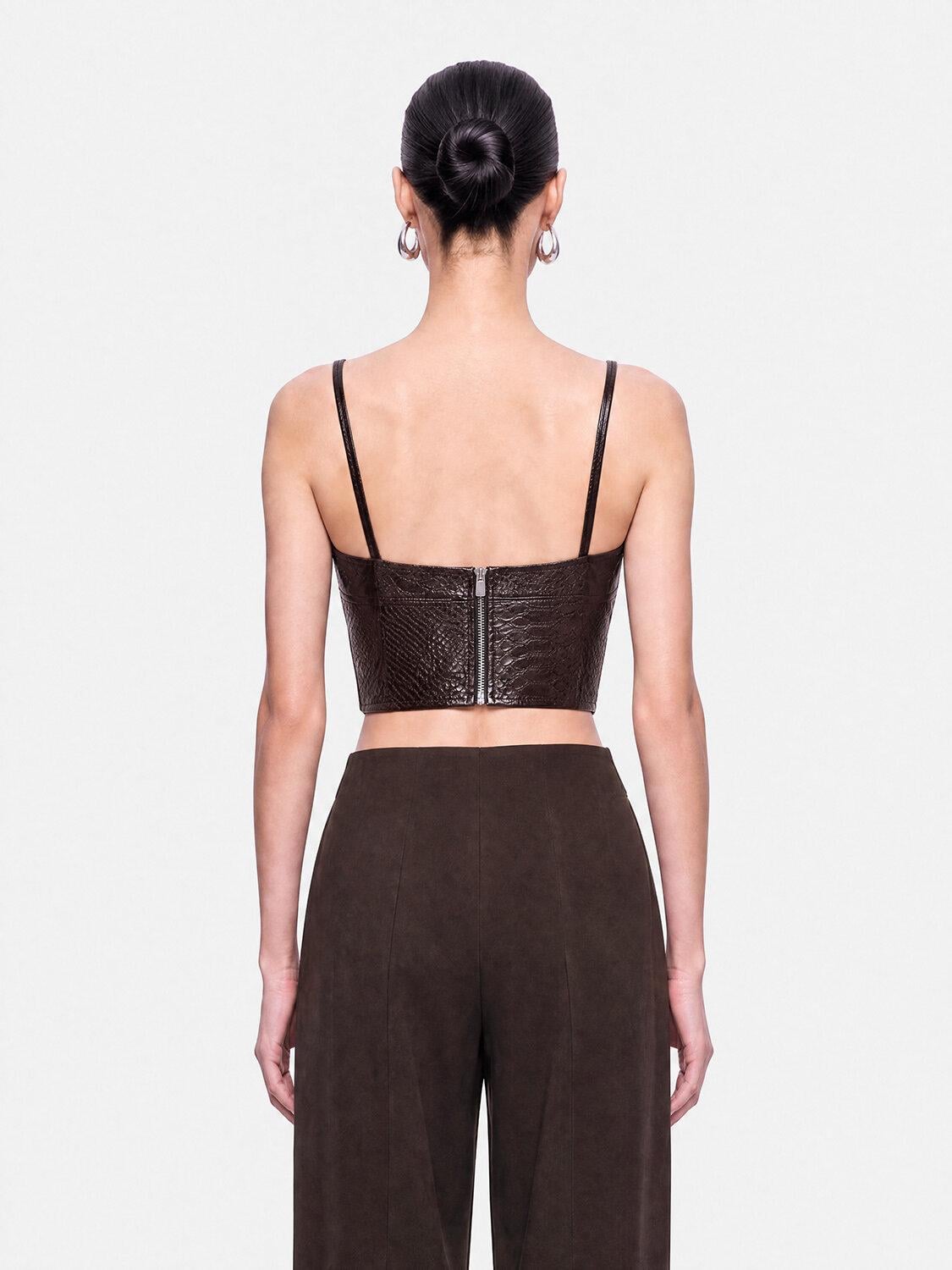 İp Askılı Crop Top