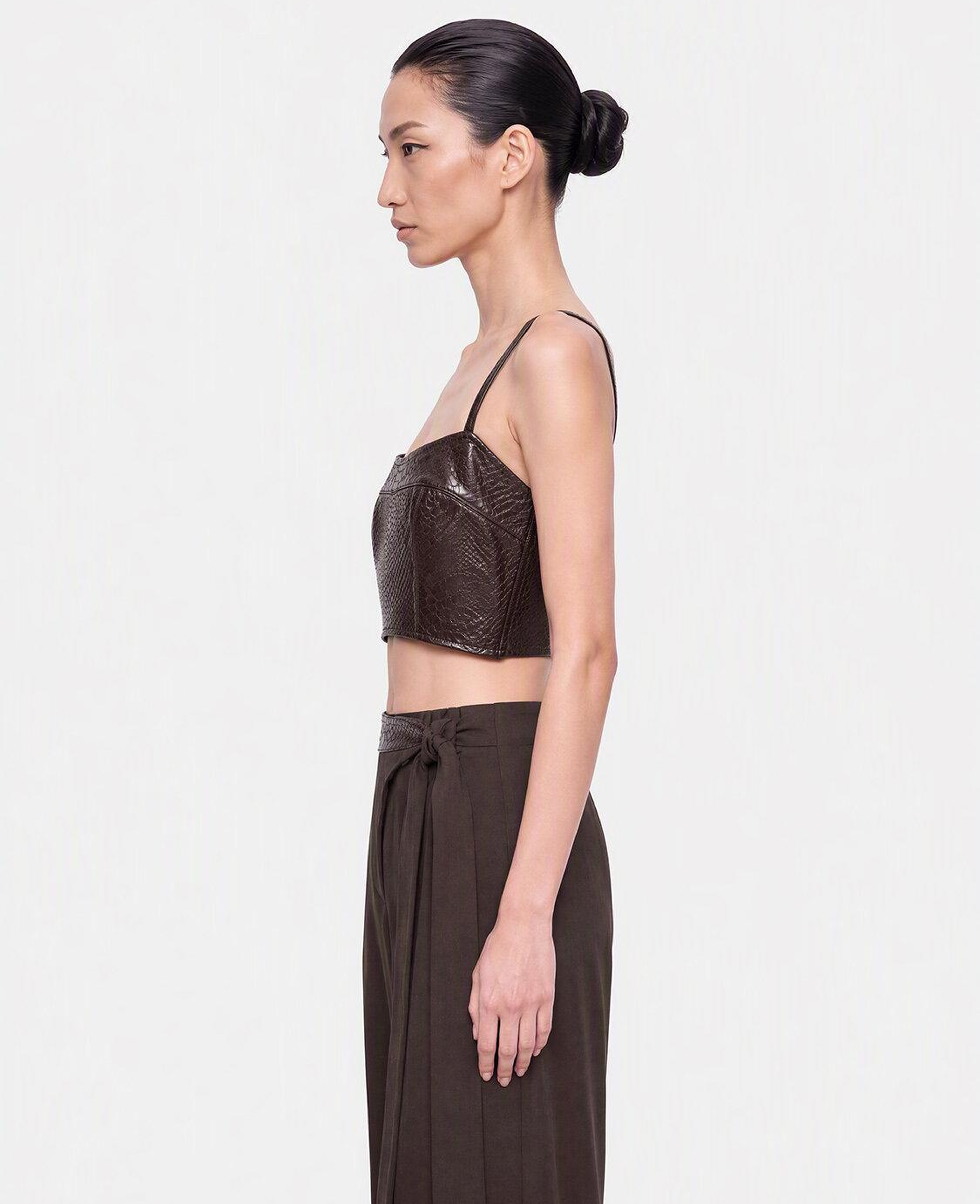 İp Askılı Crop Top