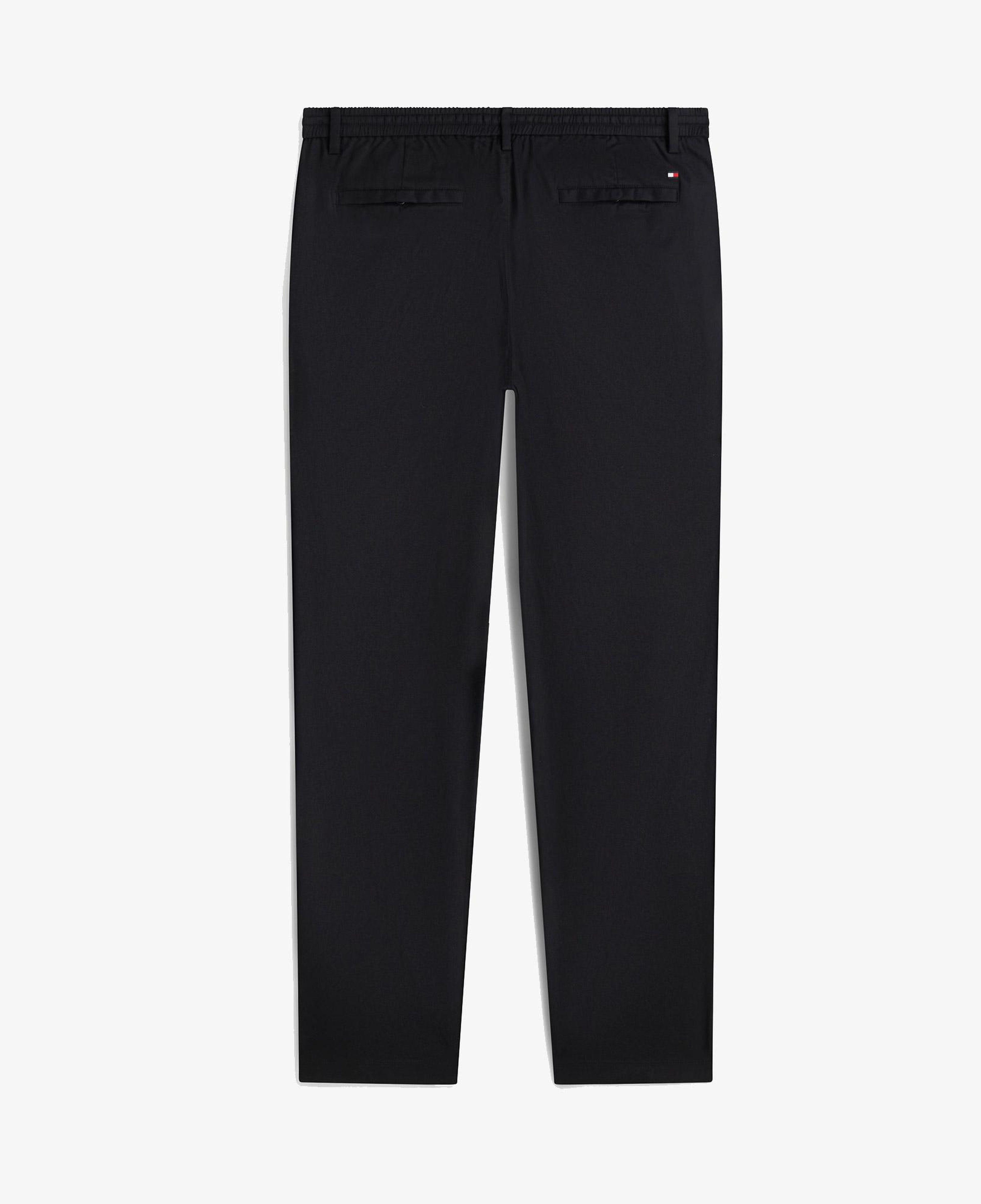 Tommy Hilfiger Harlem 3/4 El Tech Twill Erkek Siyah Pantolon