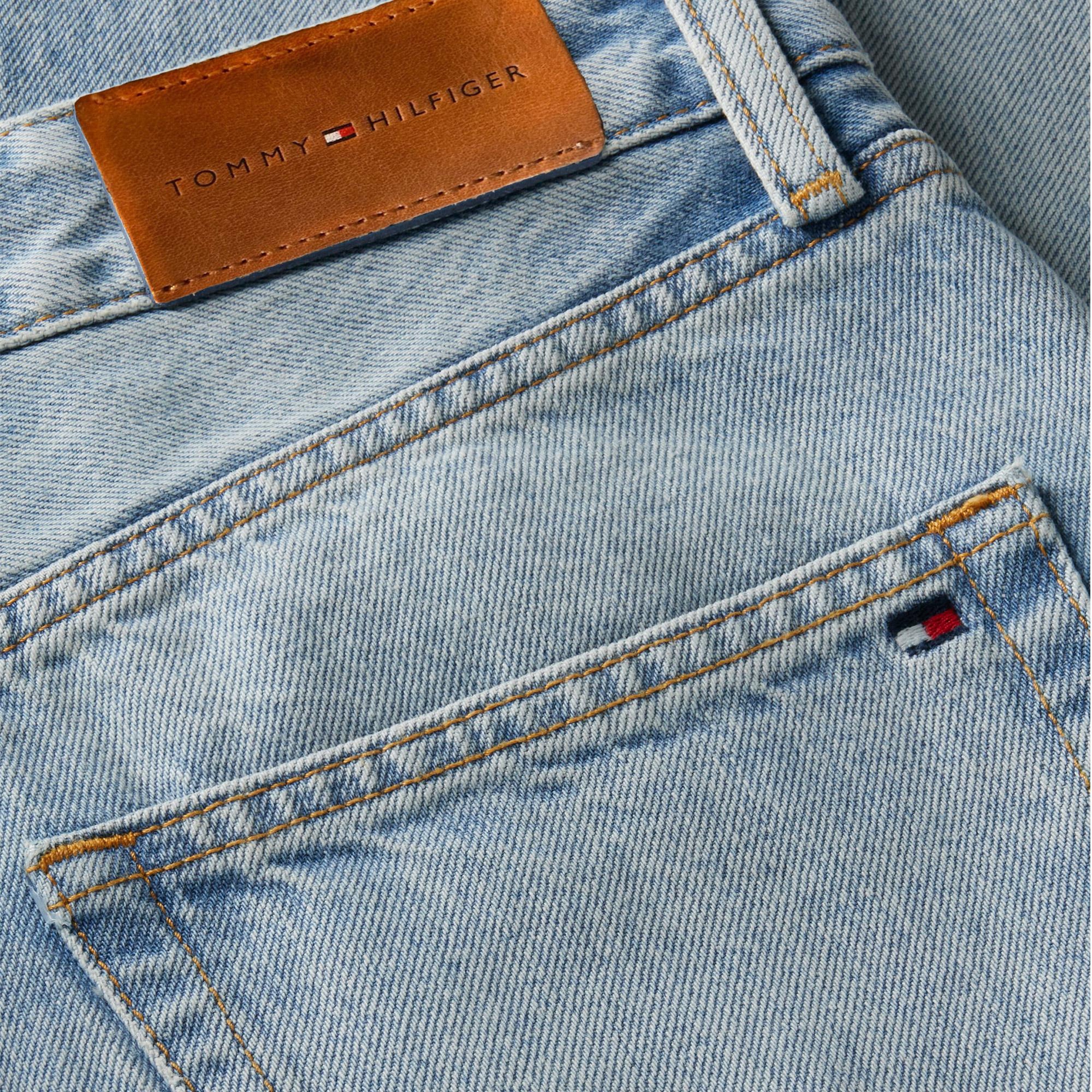 Tommy Hilfiger Loose Straight Cam Kadın Mavi Jean