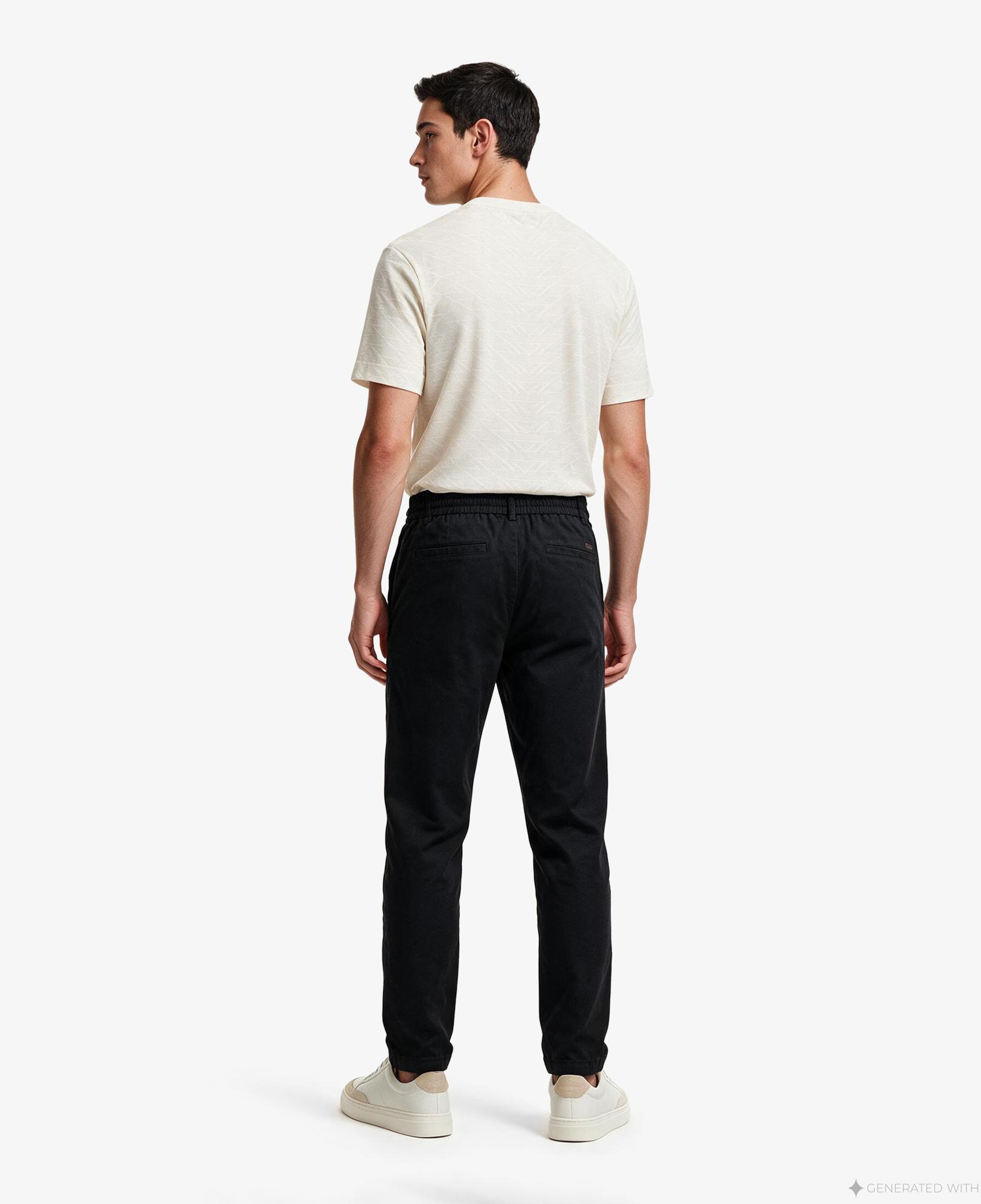 Boss Chino Tapered Erkek Siyah Trousers