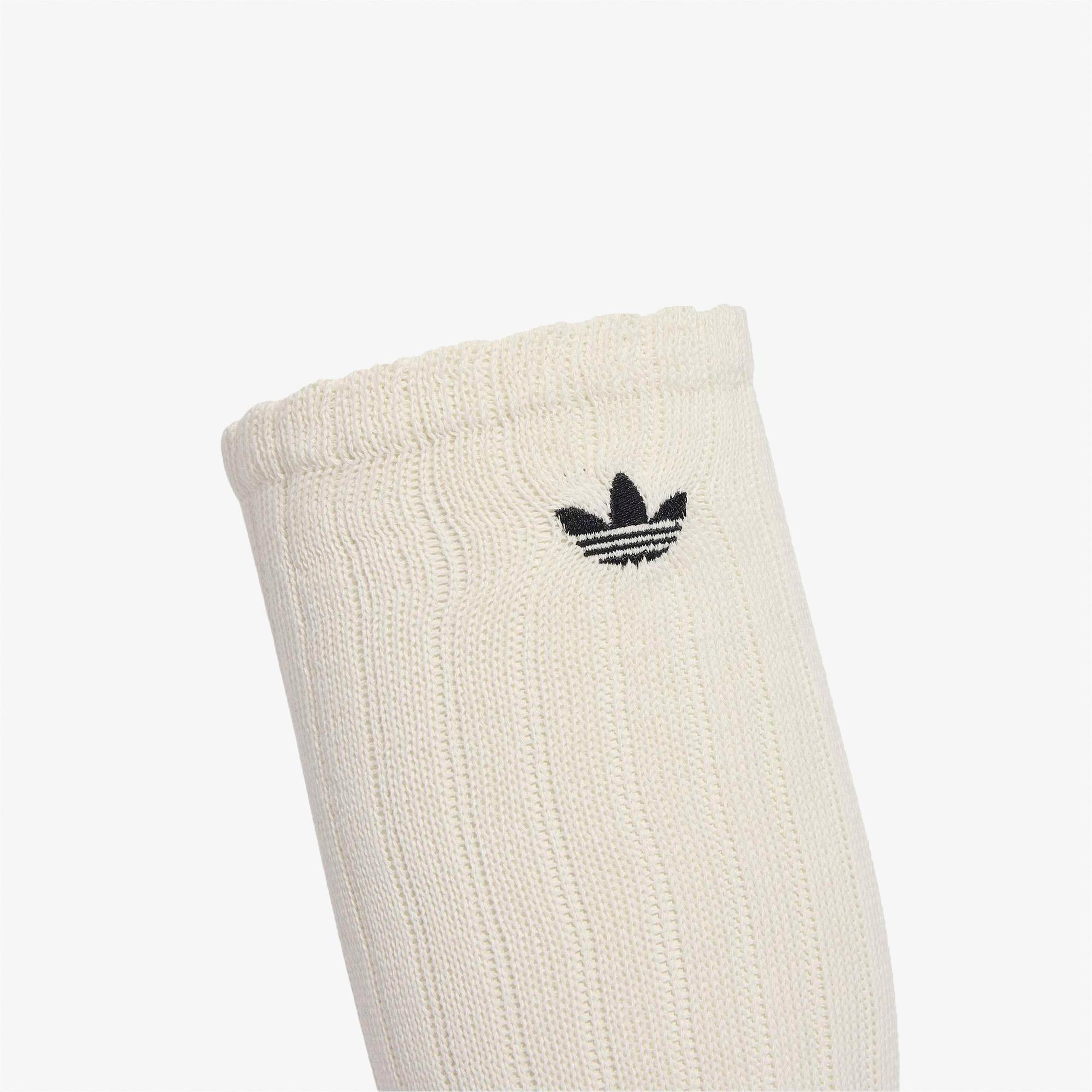 adidas Originals Slouchy Kadın Krem Rengi Çorap