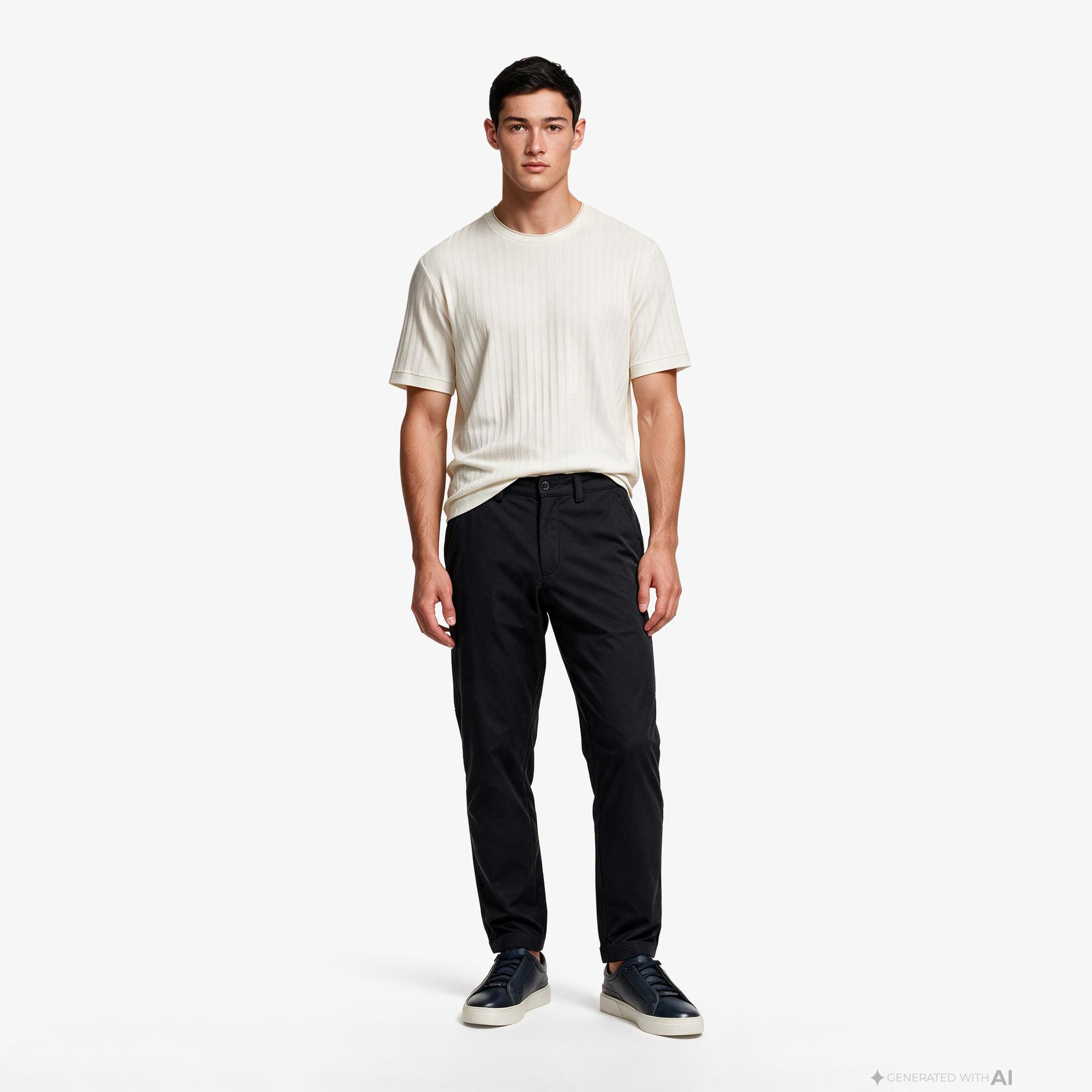 Boss Chino Cler Erkek Siyah Trousers