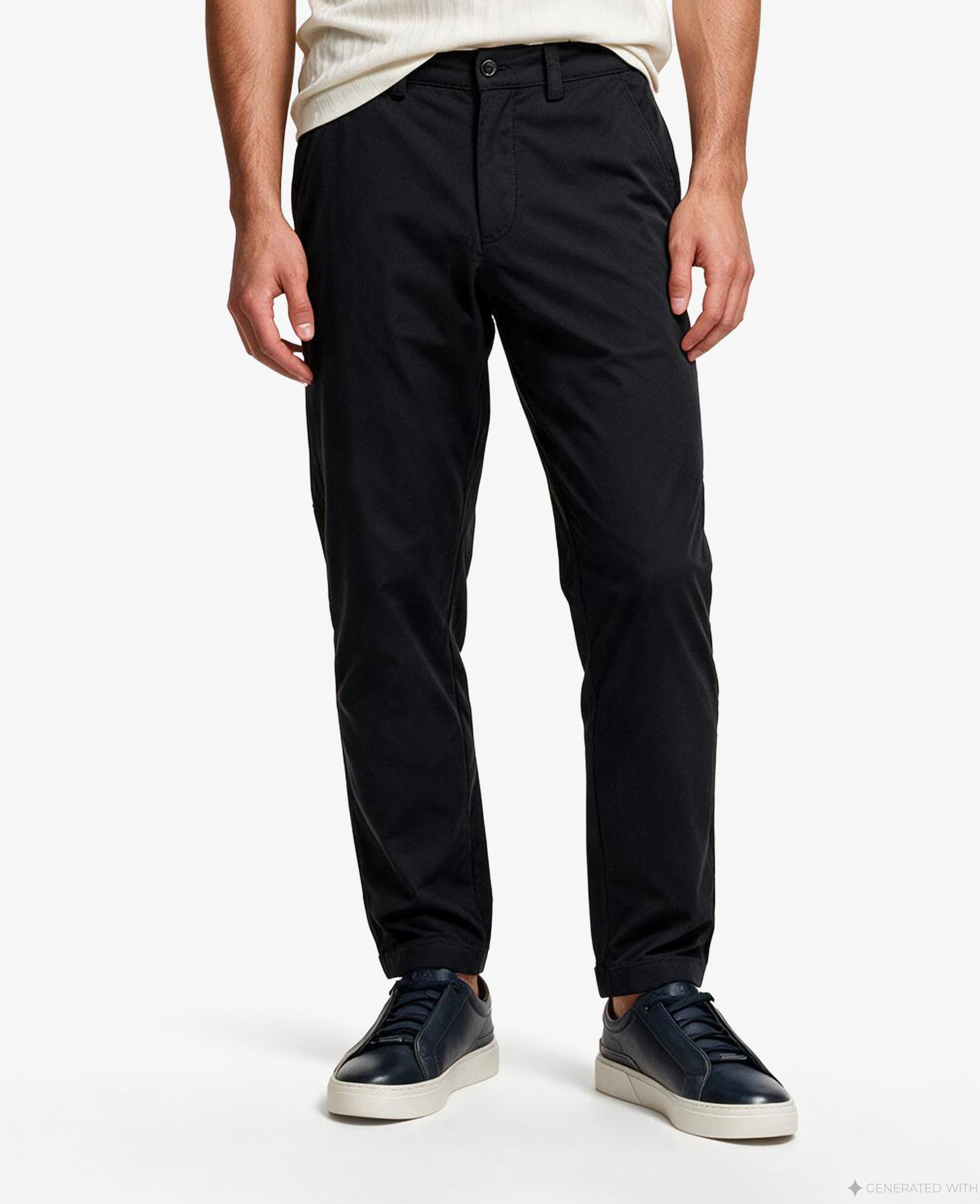 Boss Chino Cler Erkek Siyah Trousers