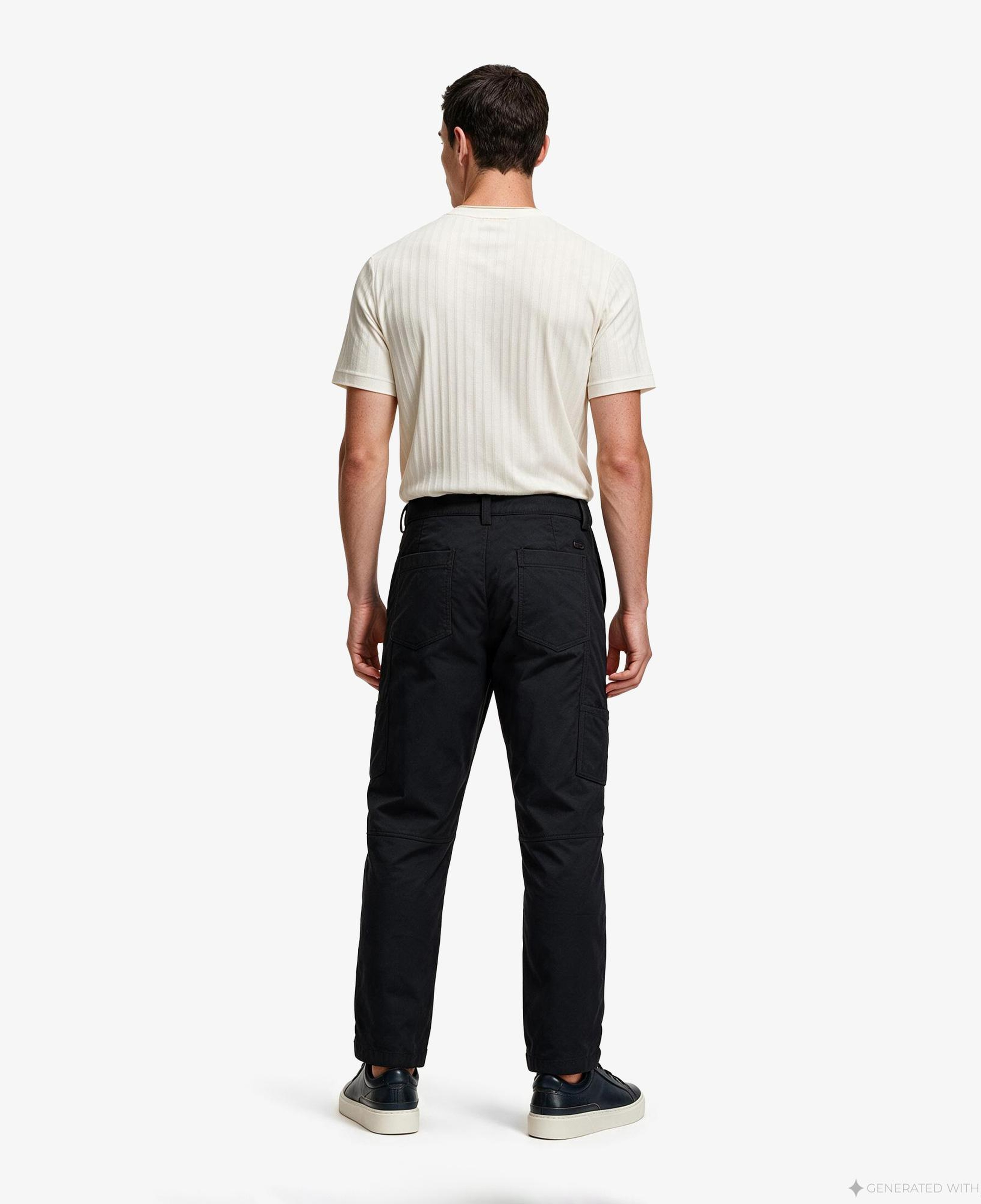Boss Chino Cler Erkek Siyah Trousers