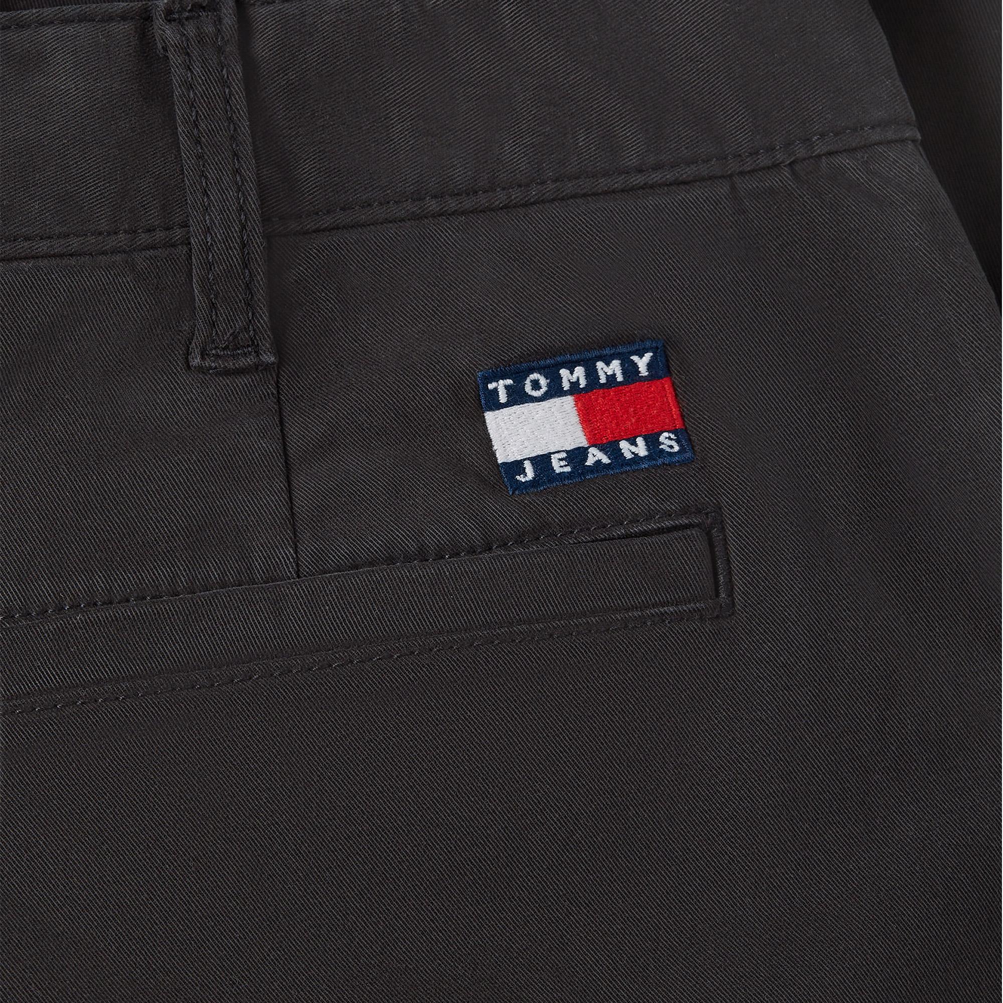 Tommy Hilfiger Scanton Twill Chino Erkek Siyah Pantolon