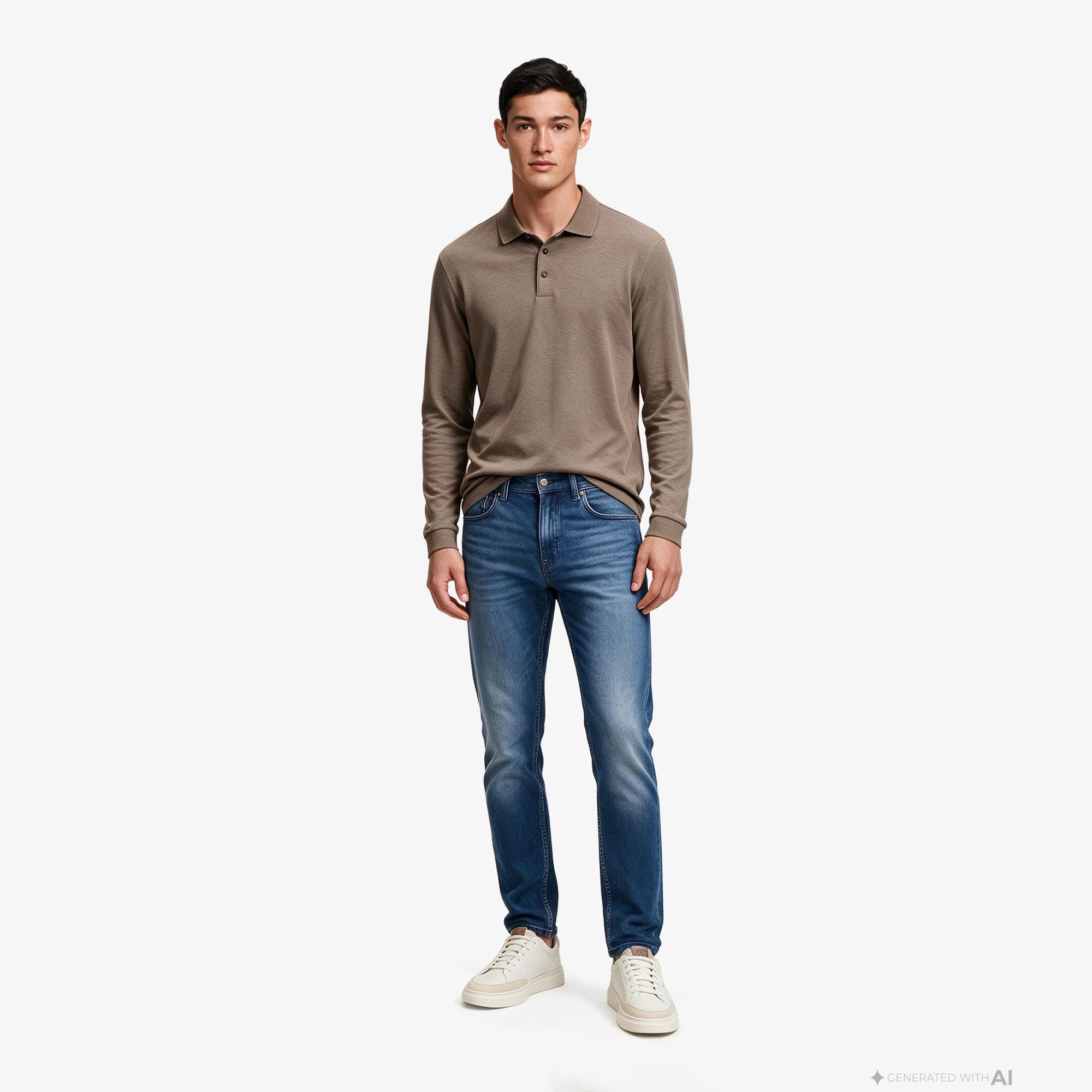 Boss Maine Erkek Mavi Jean