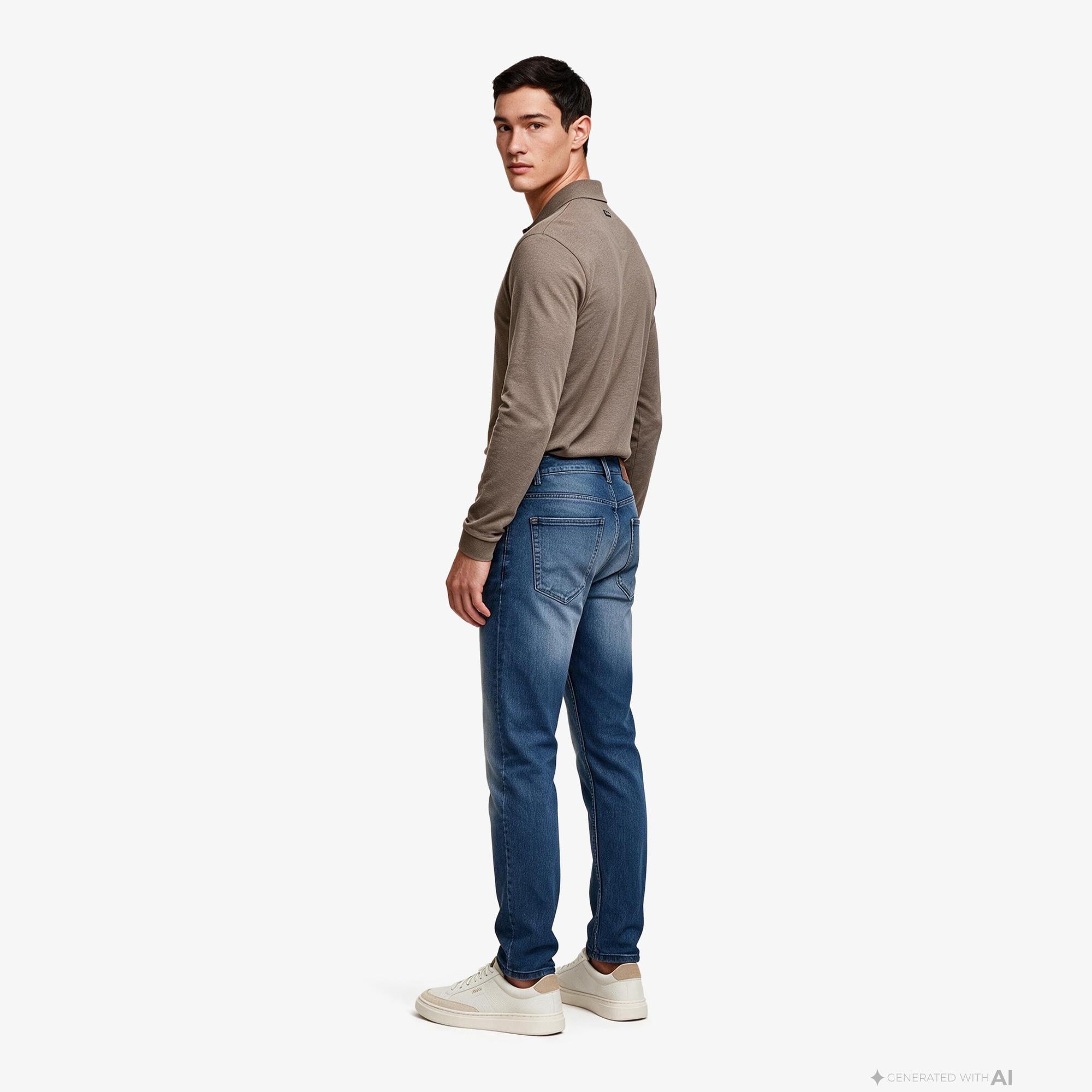 Boss Maine Erkek Mavi Jean
