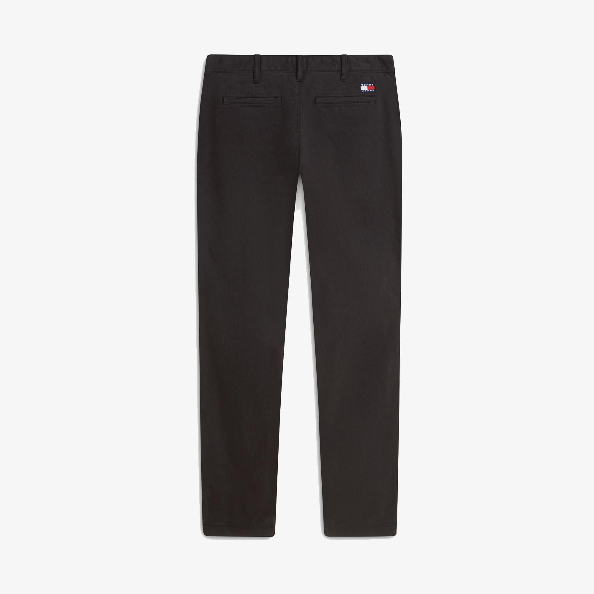 Tommy Hilfiger Scanton Twill Chino Erkek Siyah Pantolon