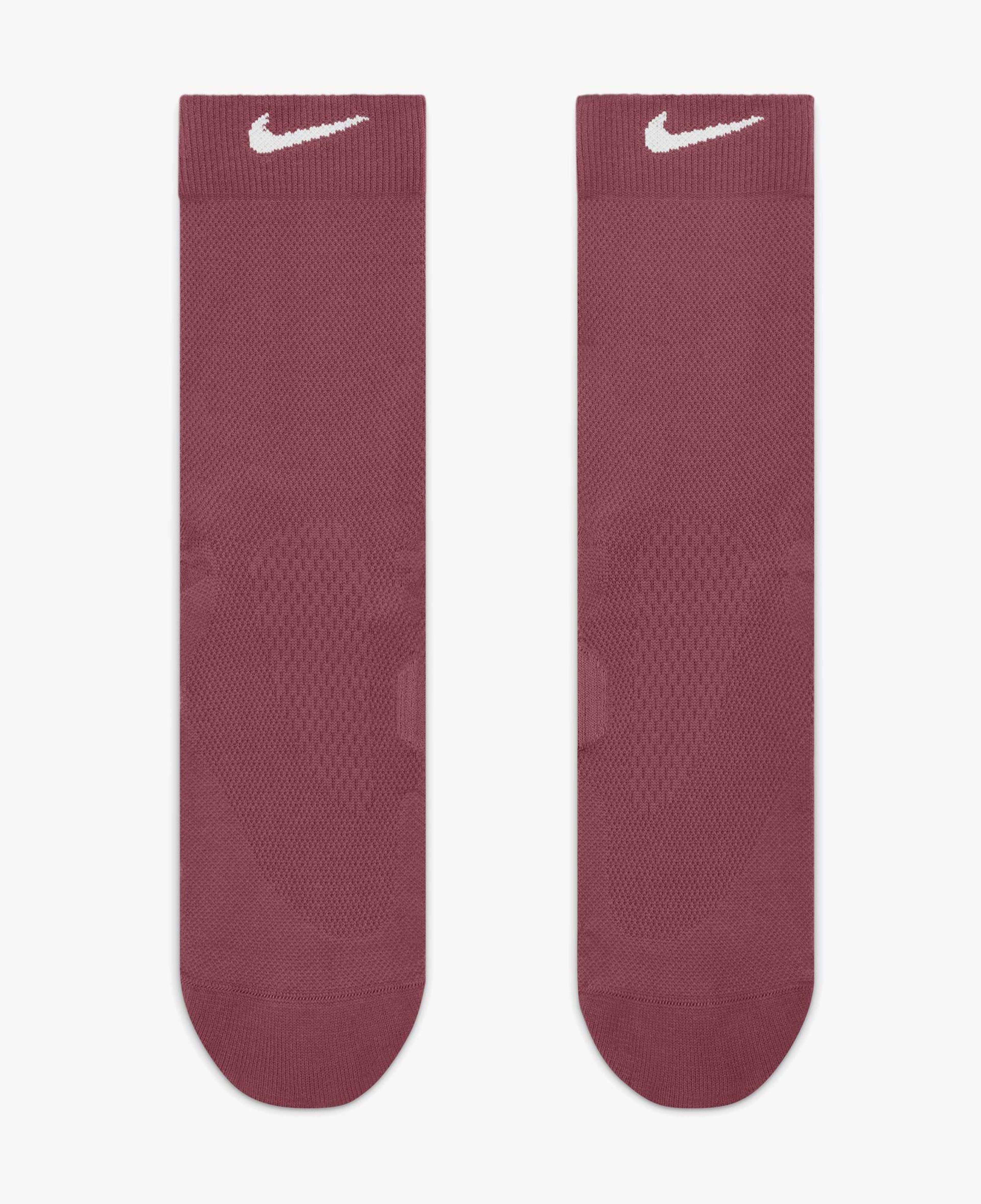 Nike Running Midweight Crew Unisex Pembe Çorap