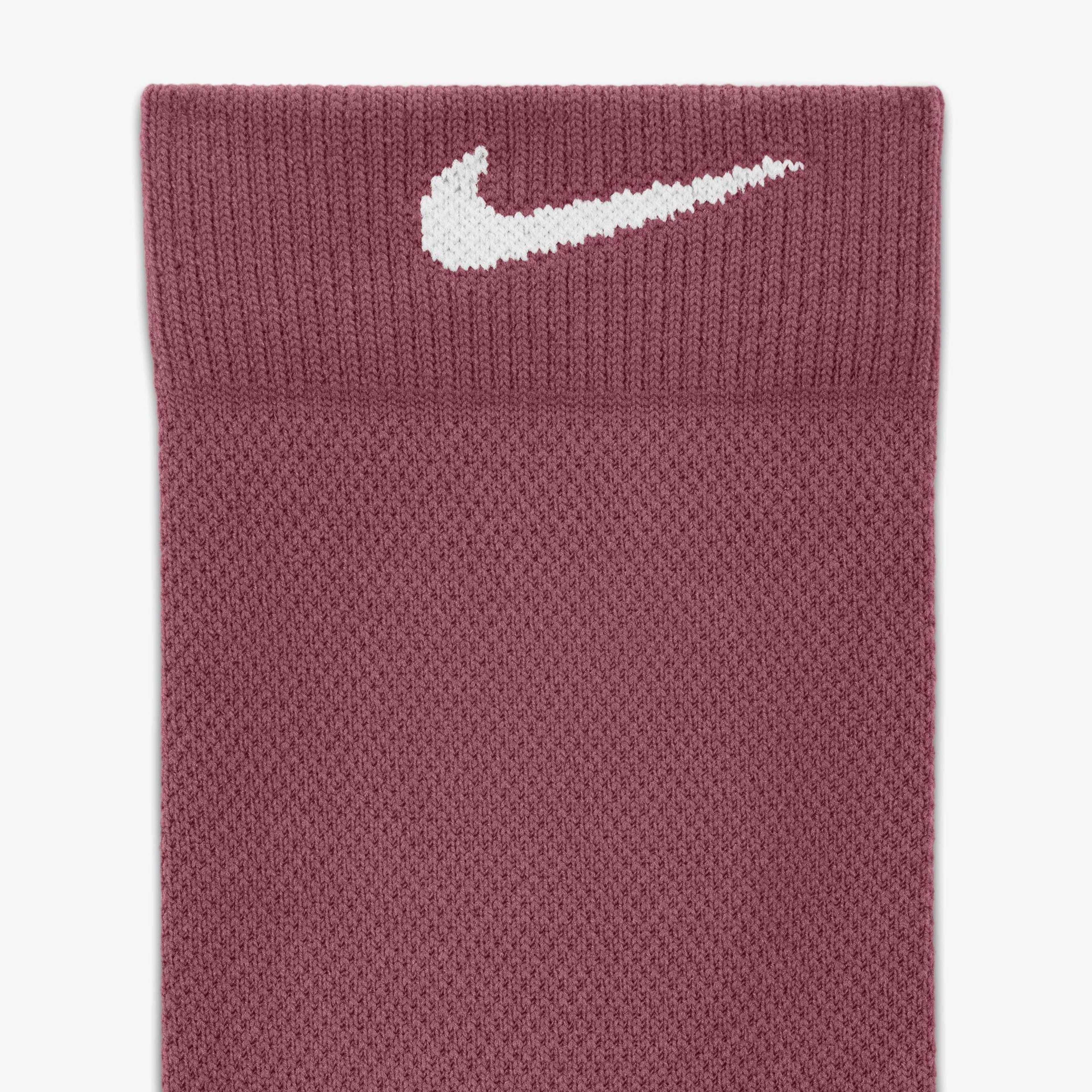 Nike Running Midweight Crew Unisex Pembe Çorap