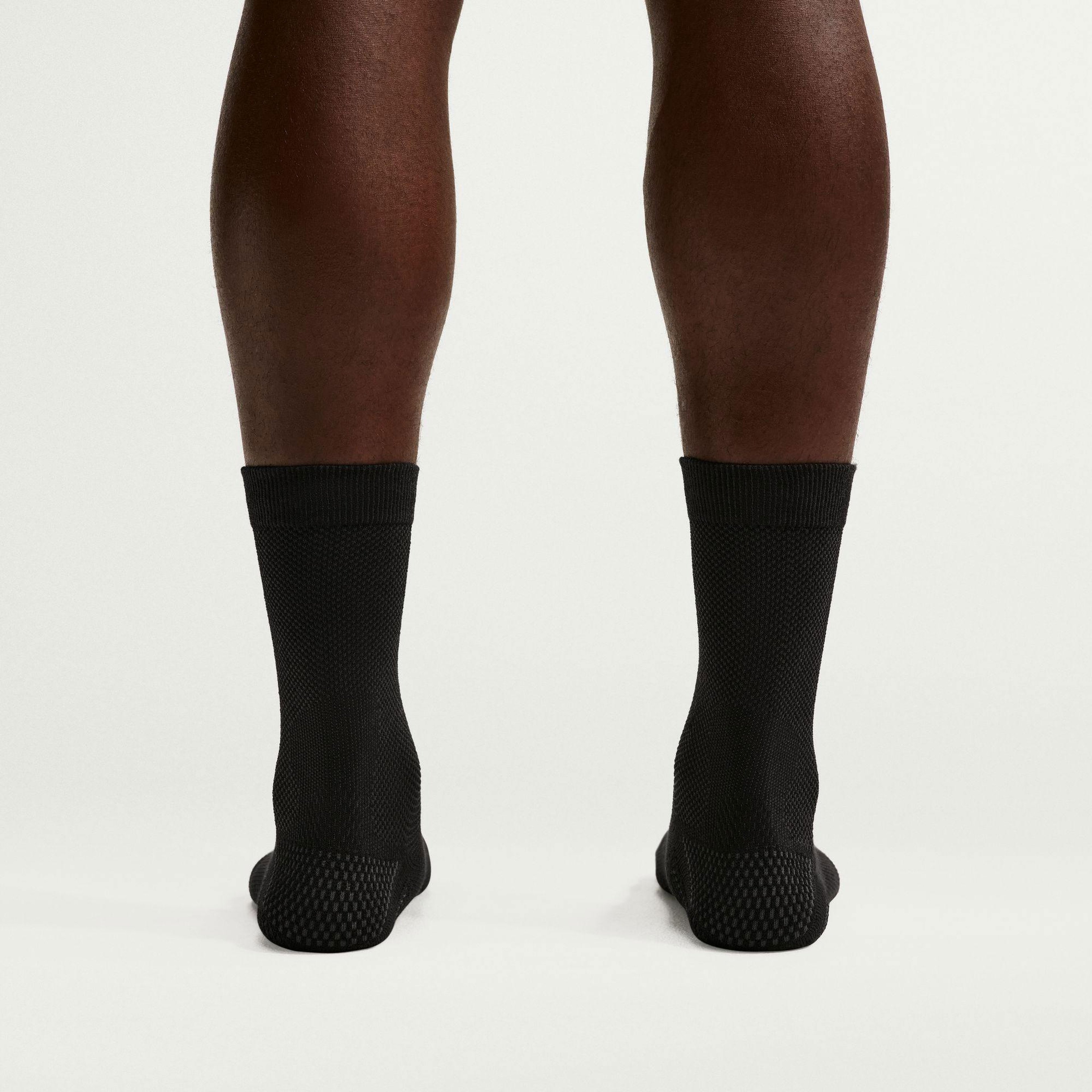 Nike Running Lightweight Crew Unisex Siyah Çorap