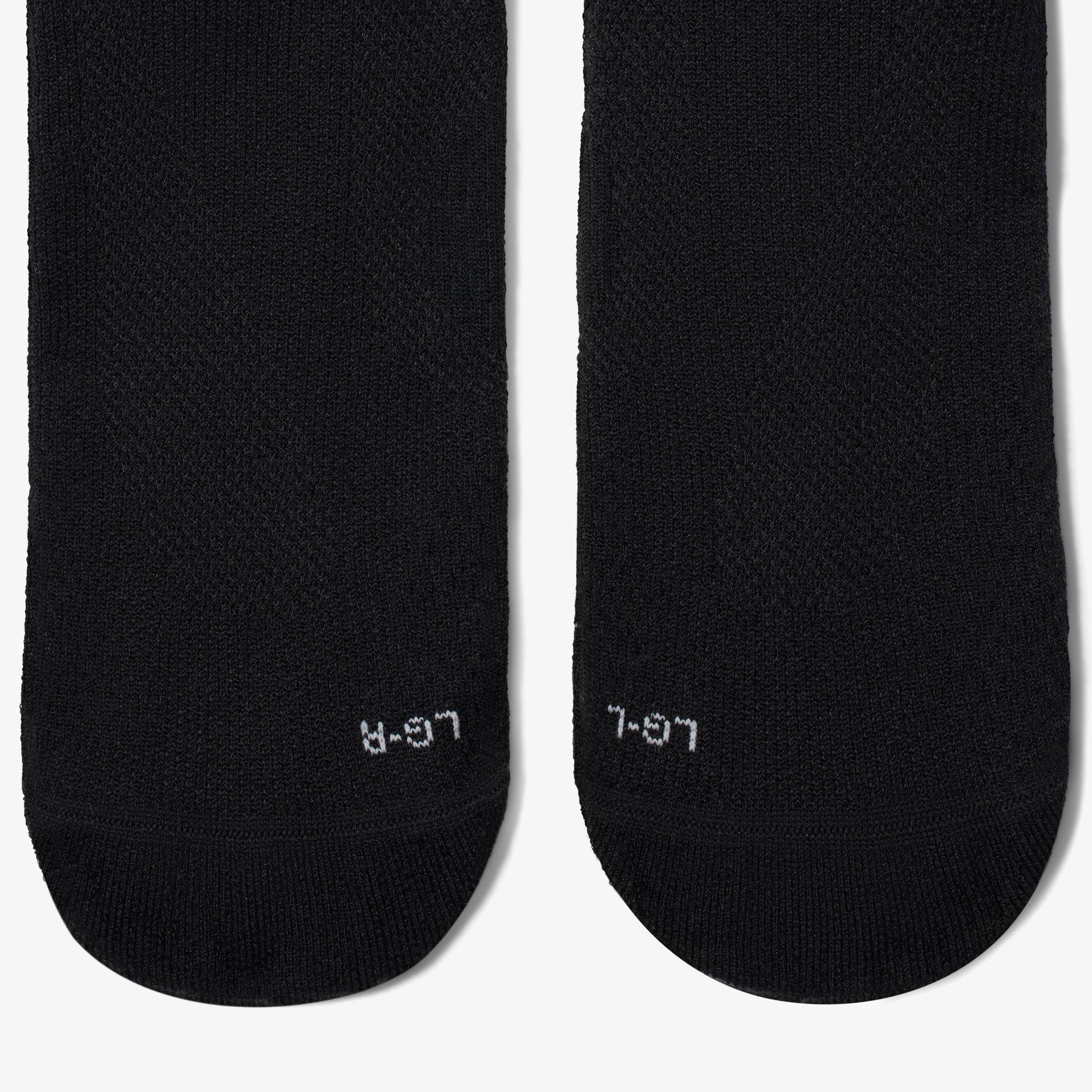 Nike Running Lightweight Crew Unisex Siyah Çorap