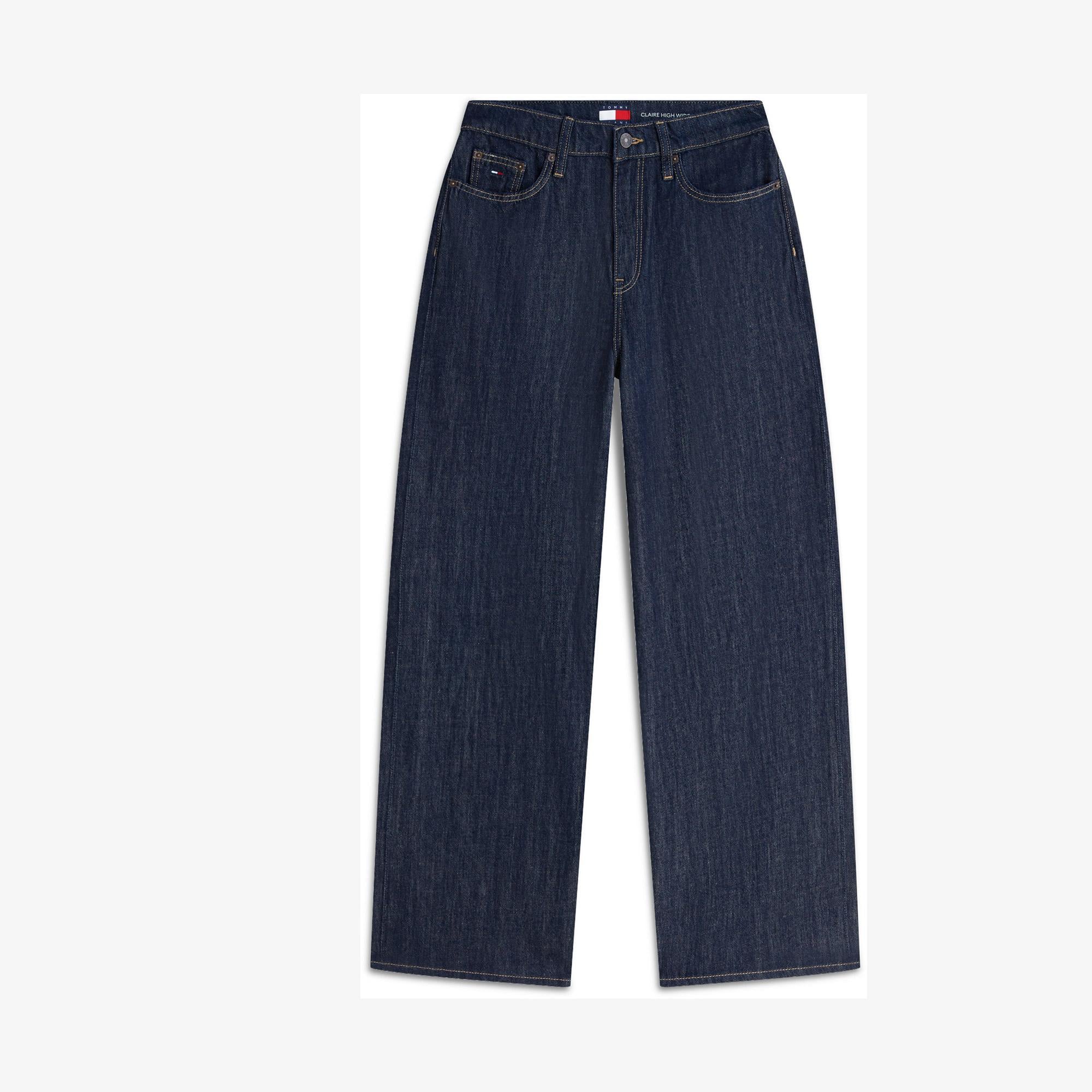 Tommy Hilfiger Claire Wide Cj5056 Kadın Mavi Jean