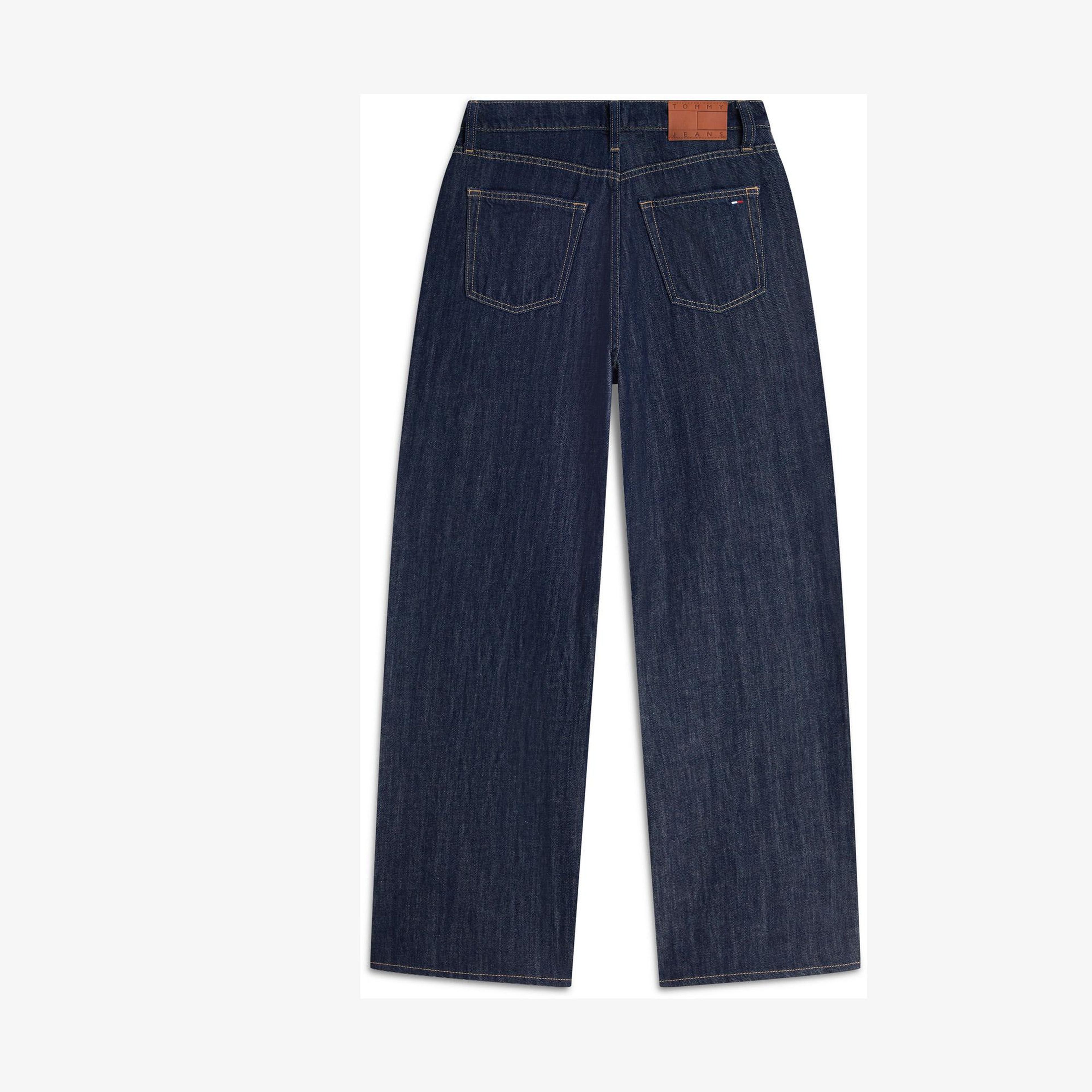 Tommy Hilfiger Claire Wide Cj5056 Kadın Mavi Jean