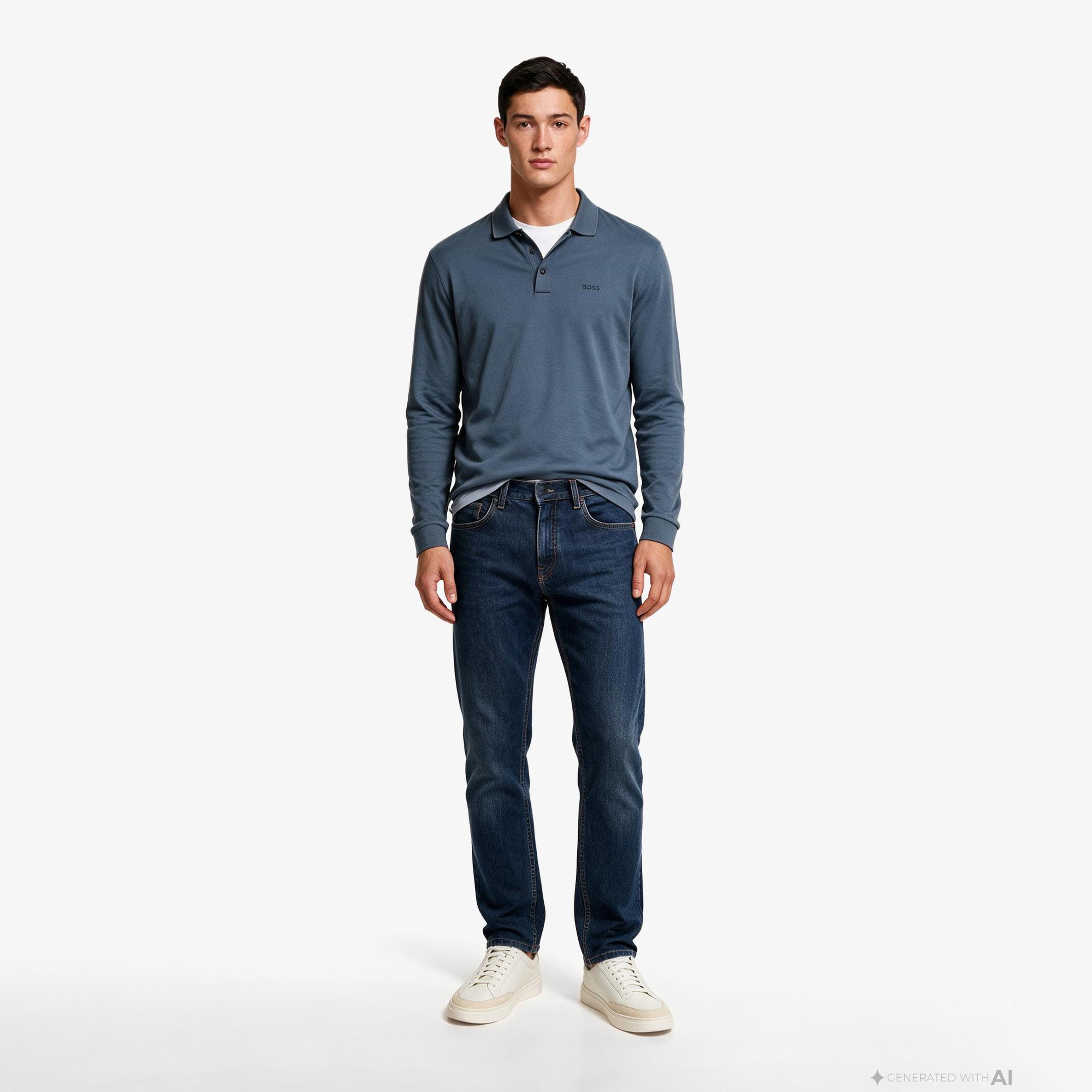 Boss Delaware Erkek Lacivert Jean
