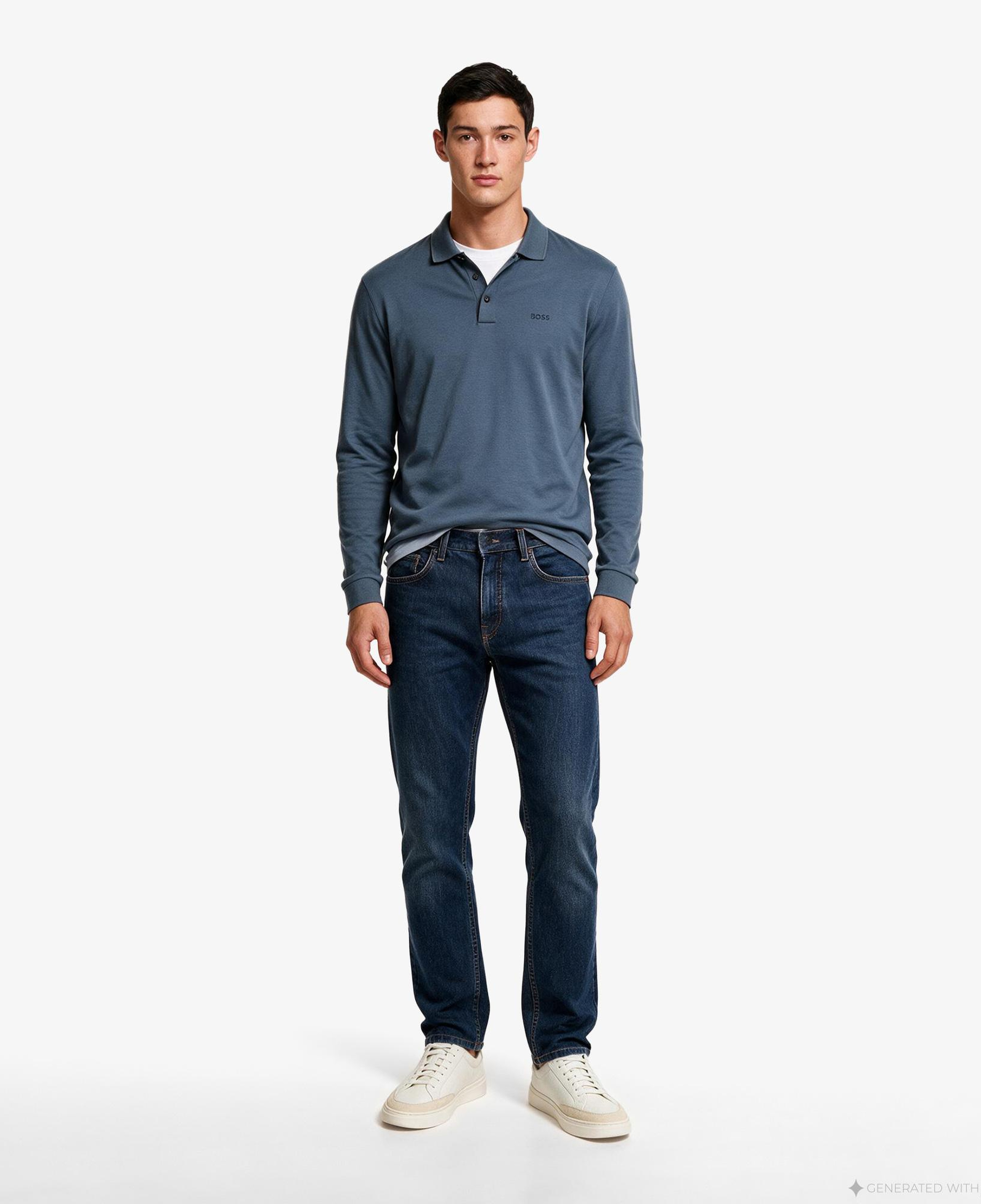 Boss Delaware Erkek Lacivert Jean