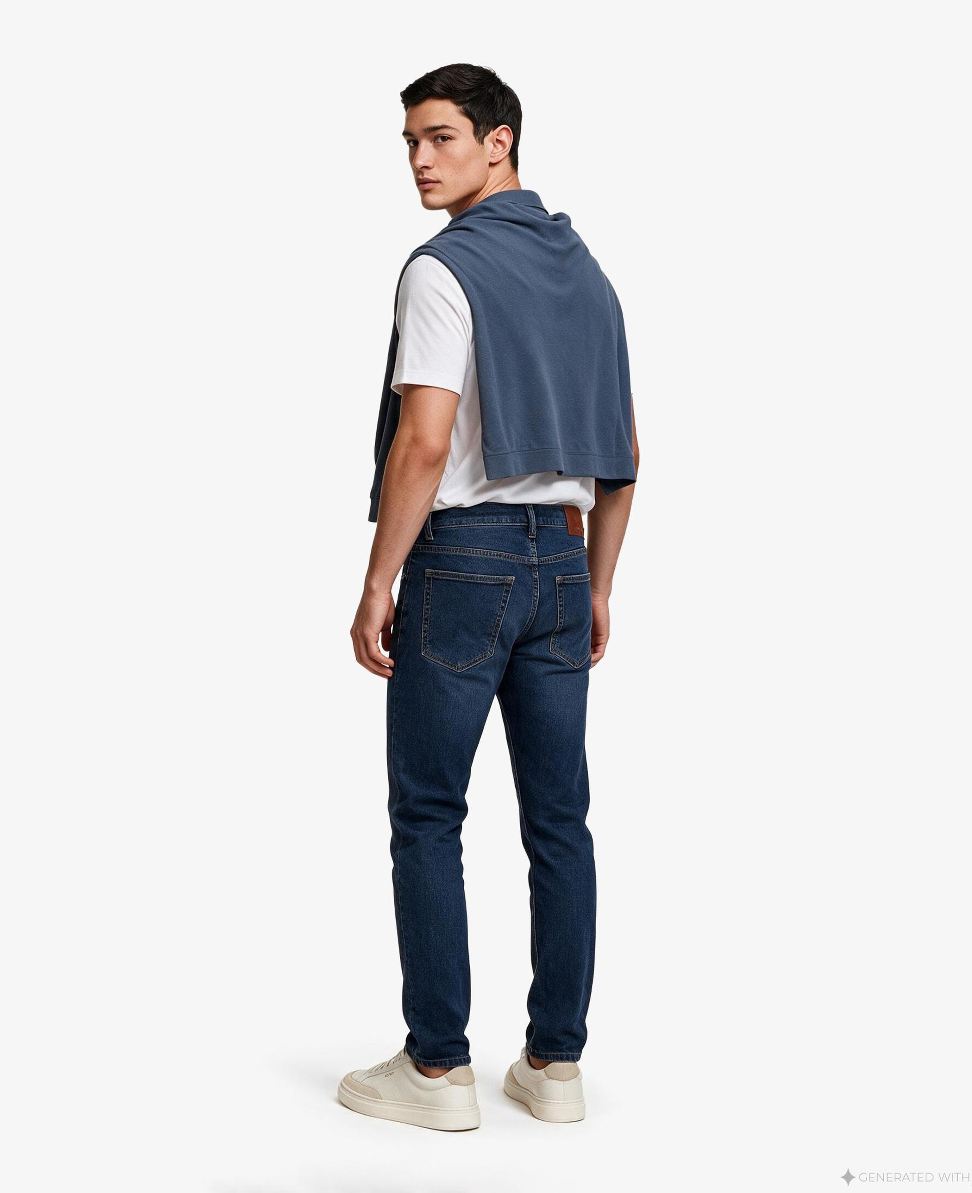 Boss Delaware Erkek Lacivert Jean