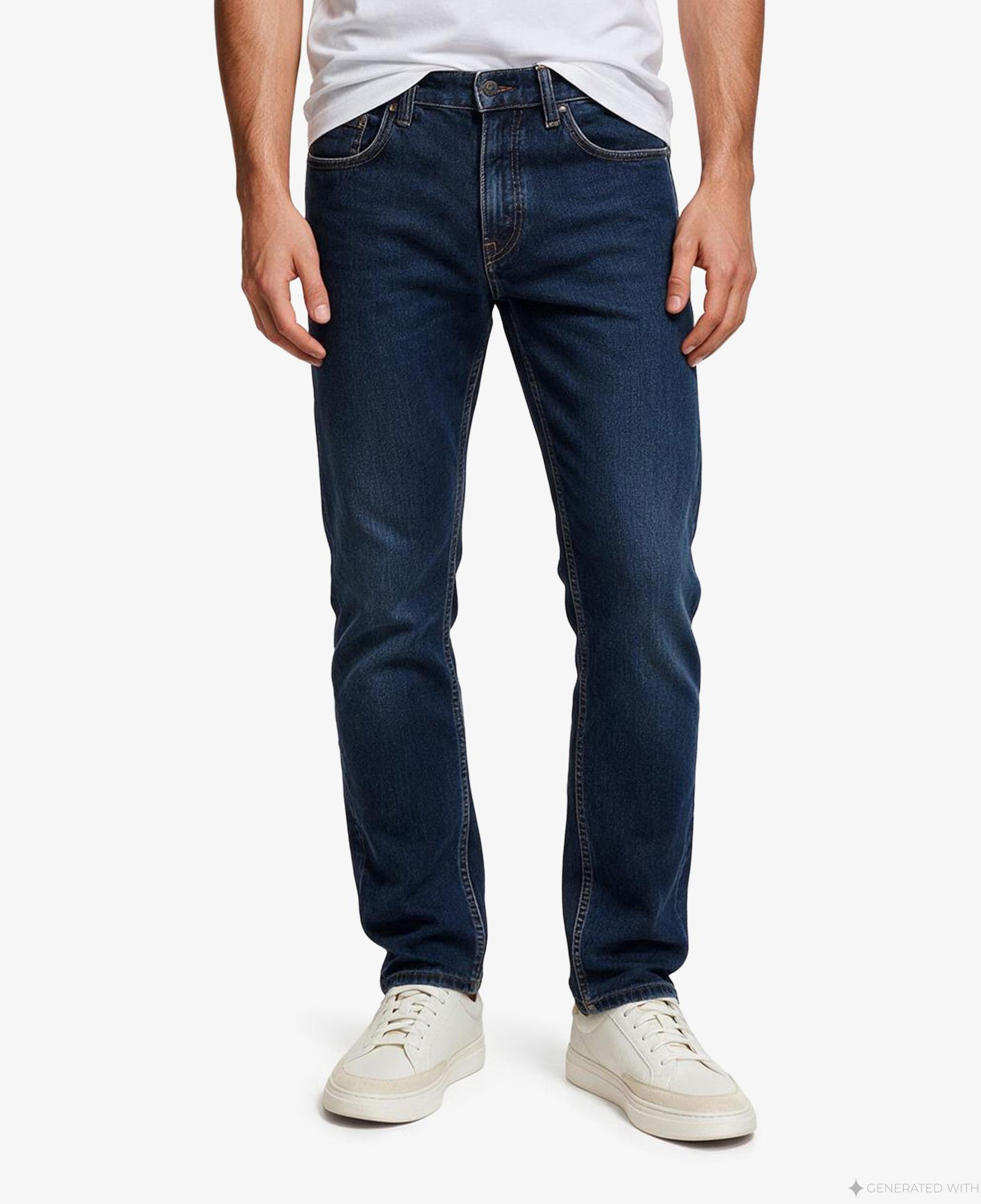 Boss Delaware Erkek Lacivert Jean