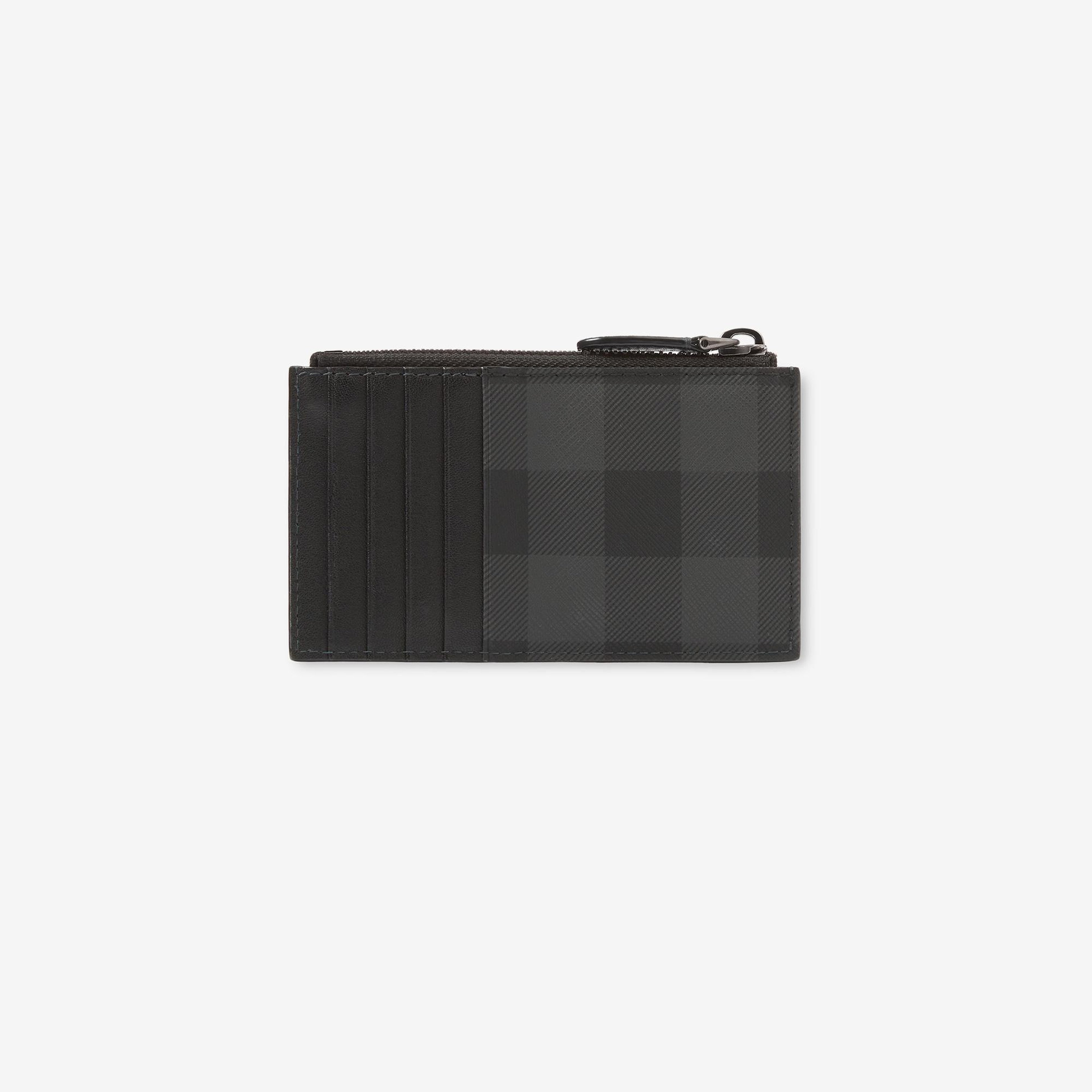 Burberry Check Zip Erkek Gri Kartlık
